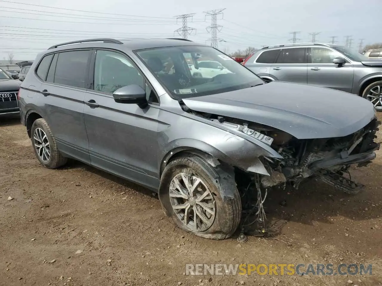 4 Photograph of a damaged car 3VV1B7AX1MM012505 VOLKSWAGEN TIGUAN 2021