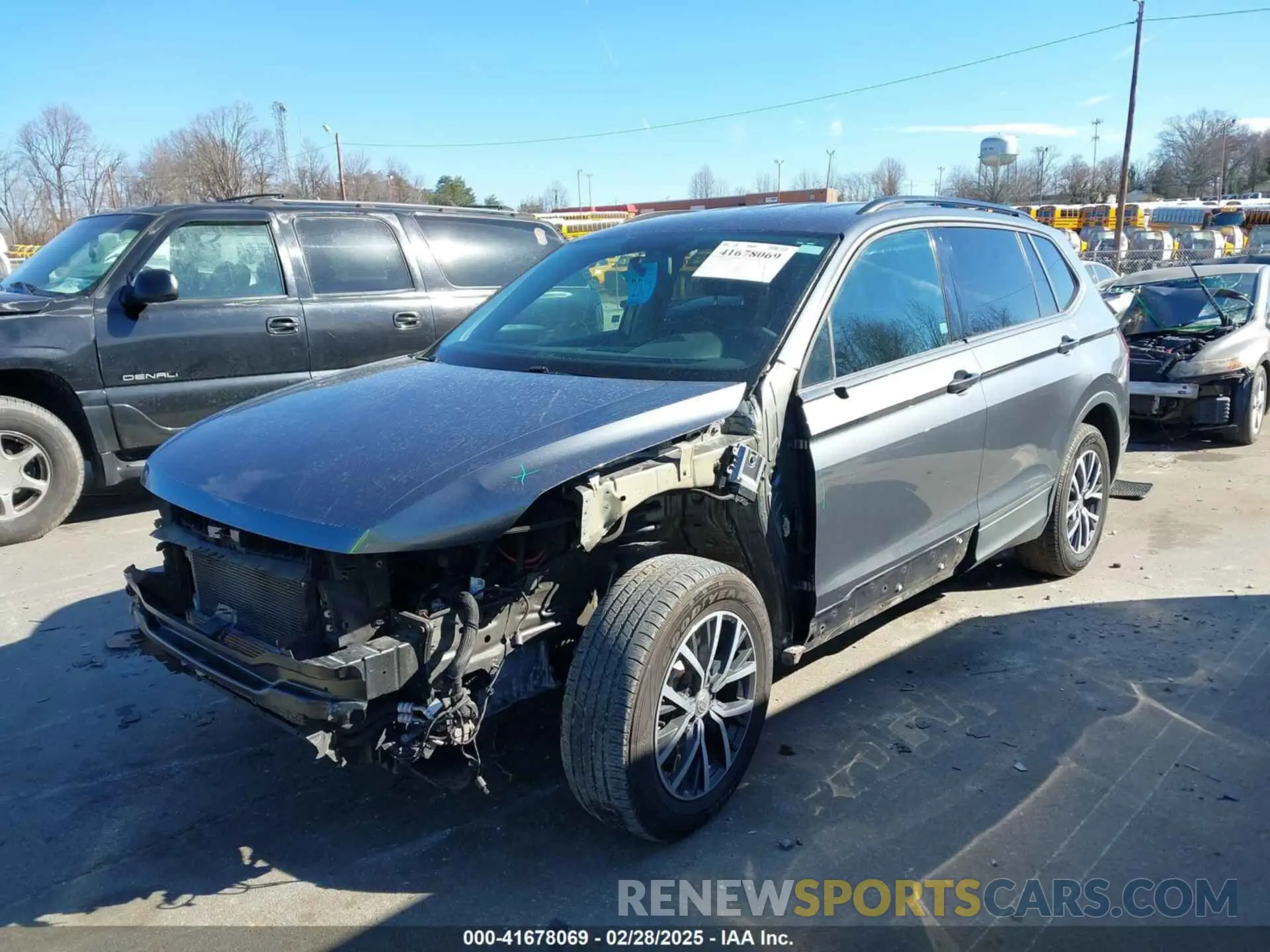 2 Photograph of a damaged car 3VV1B7AX1MM044788 VOLKSWAGEN TIGUAN 2021