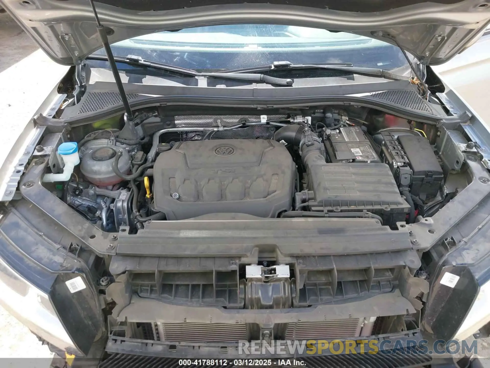 10 Photograph of a damaged car 3VV1B7AX1MM070775 VOLKSWAGEN TIGUAN 2021