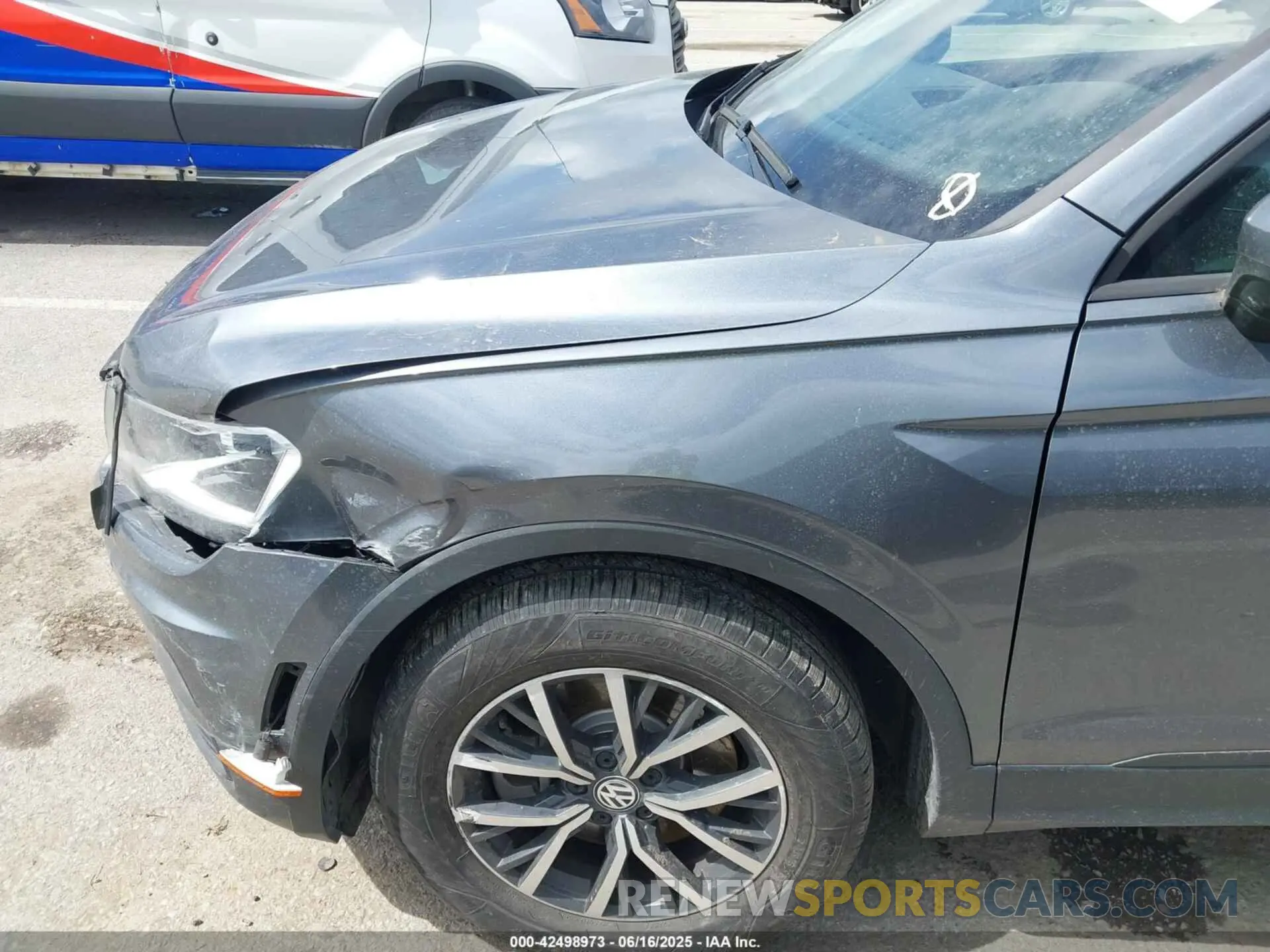 6 Photograph of a damaged car 3VV1B7AX1MM144583 VOLKSWAGEN TIGUAN 2021