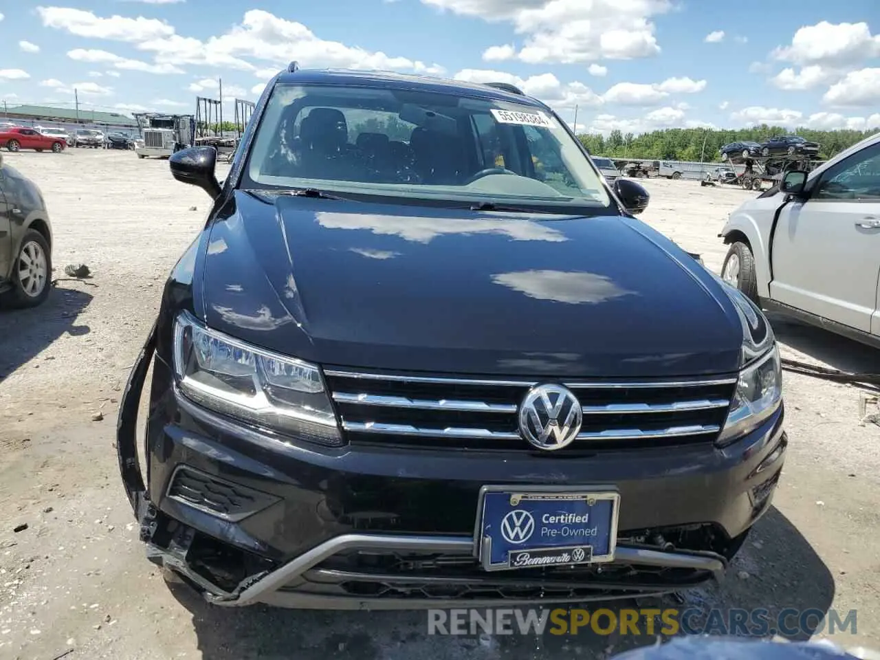 5 Photograph of a damaged car 3VV1B7AX3MM025109 VOLKSWAGEN TIGUAN 2021