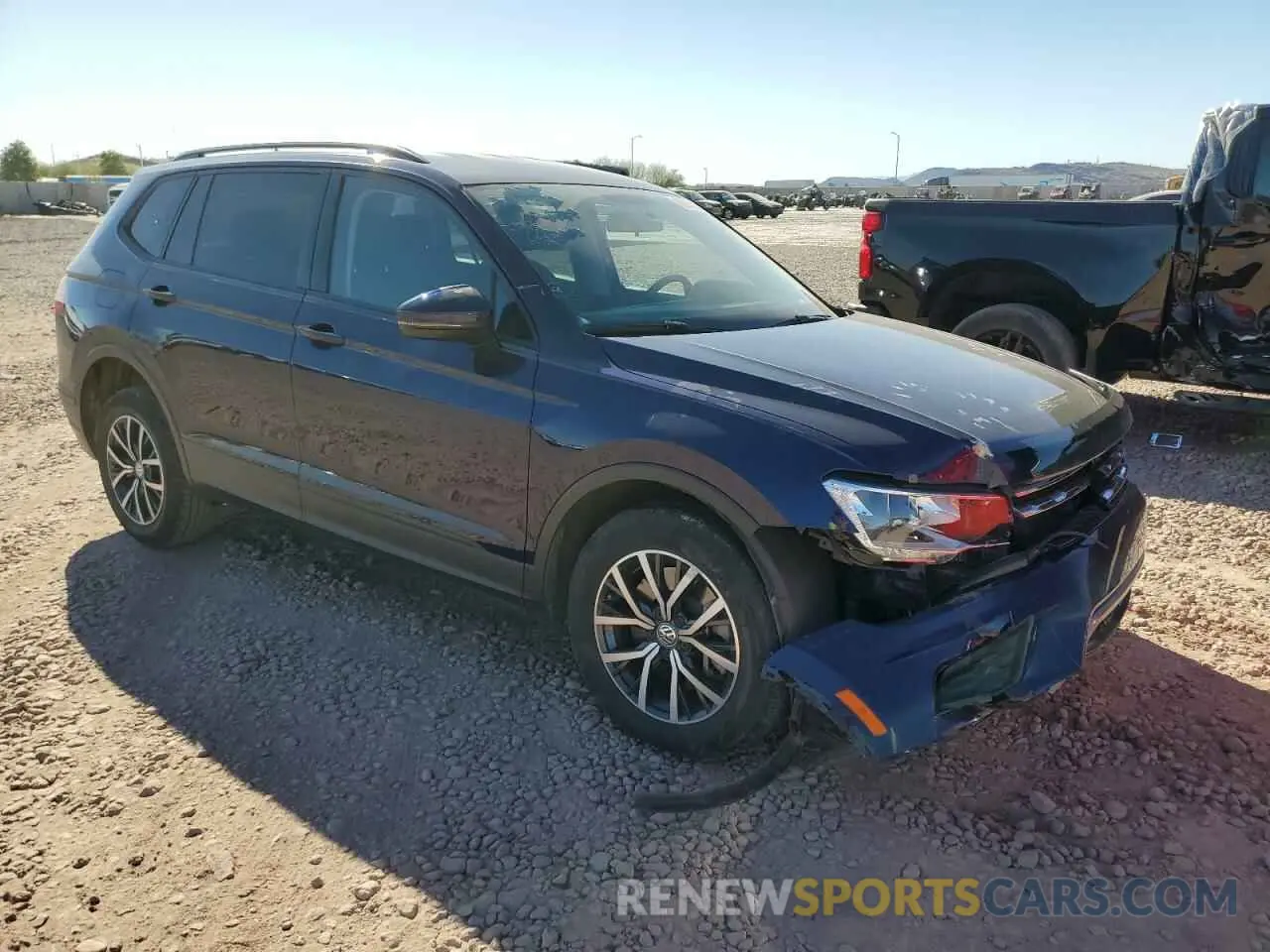 4 Photograph of a damaged car 3VV1B7AX3MM082992 VOLKSWAGEN TIGUAN 2021