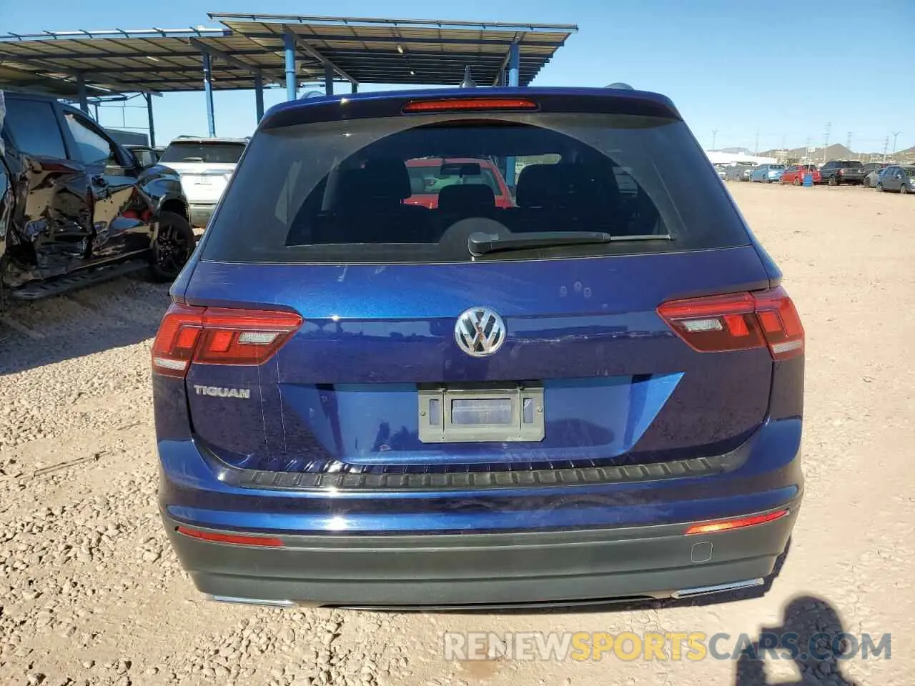 6 Photograph of a damaged car 3VV1B7AX3MM082992 VOLKSWAGEN TIGUAN 2021
