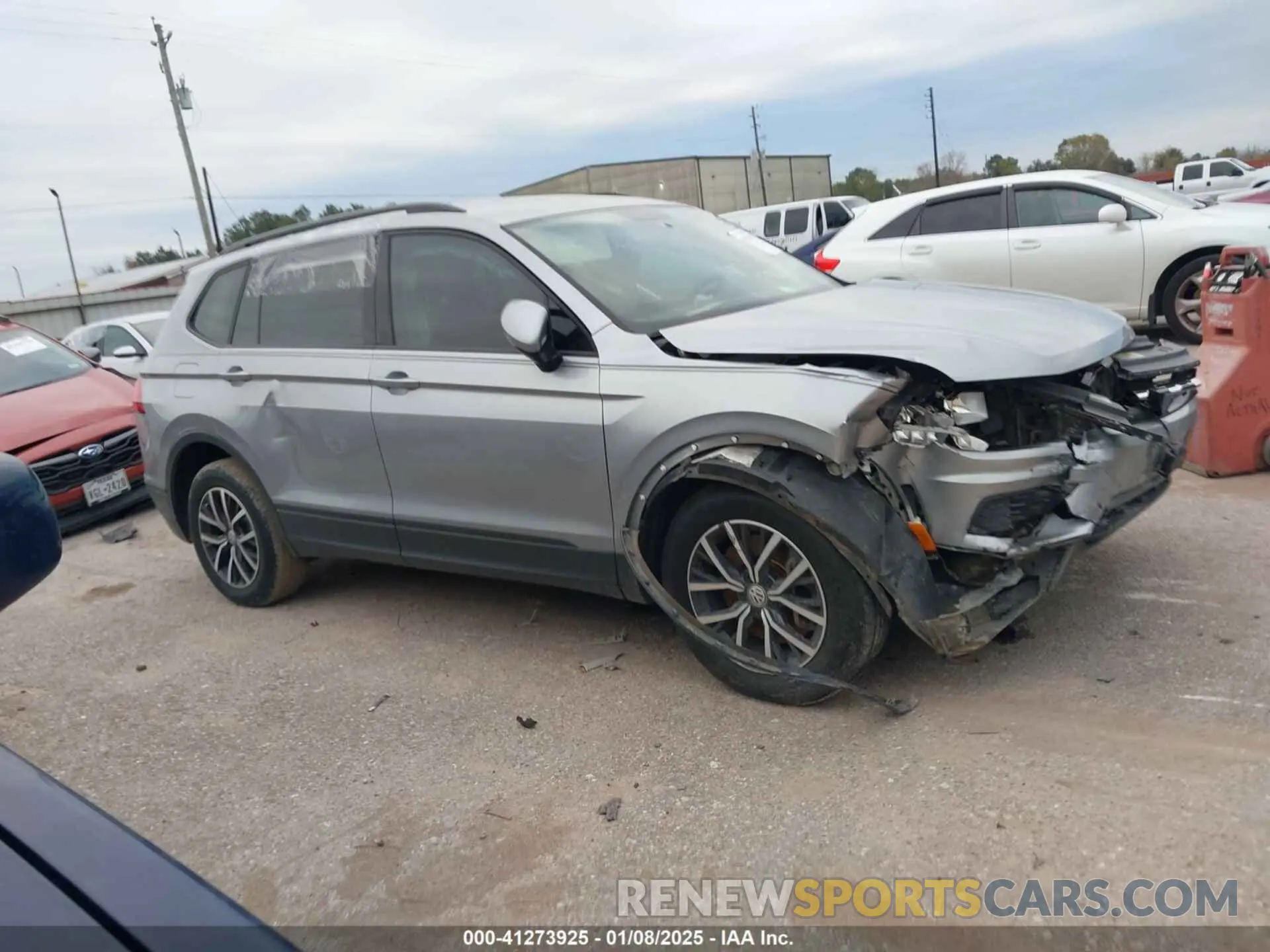 13 Photograph of a damaged car 3VV1B7AX6MM053907 VOLKSWAGEN TIGUAN 2021