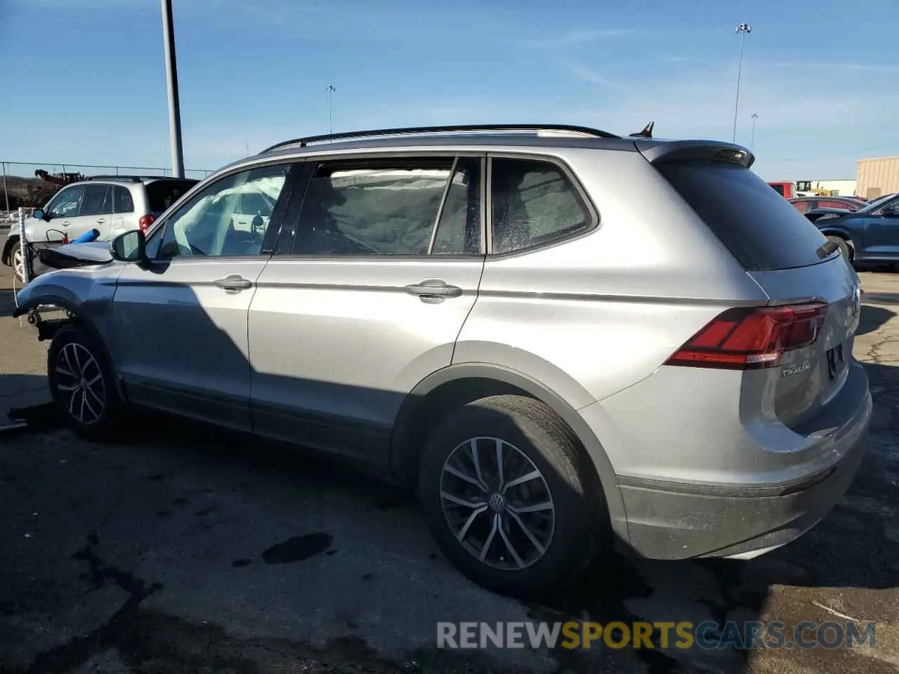 2 Photograph of a damaged car 3VV1B7AX7MM005980 VOLKSWAGEN TIGUAN 2021