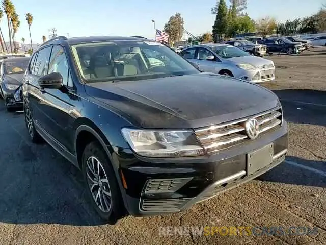 12 Photograph of a damaged car 3VV1B7AX7MM015070 VOLKSWAGEN TIGUAN 2021