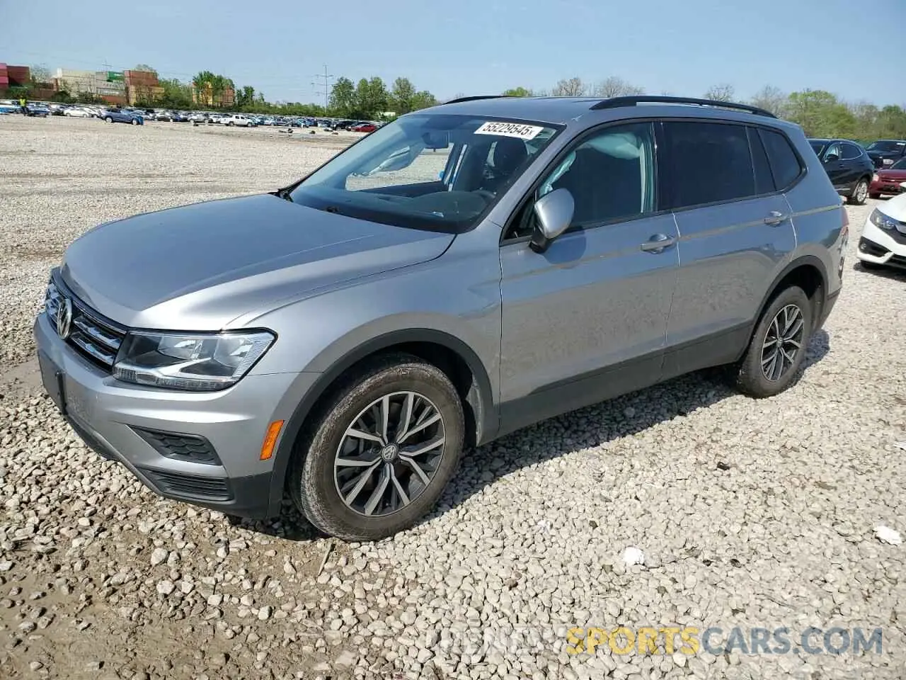 1 Photograph of a damaged car 3VV1B7AX7MM133023 VOLKSWAGEN TIGUAN 2021