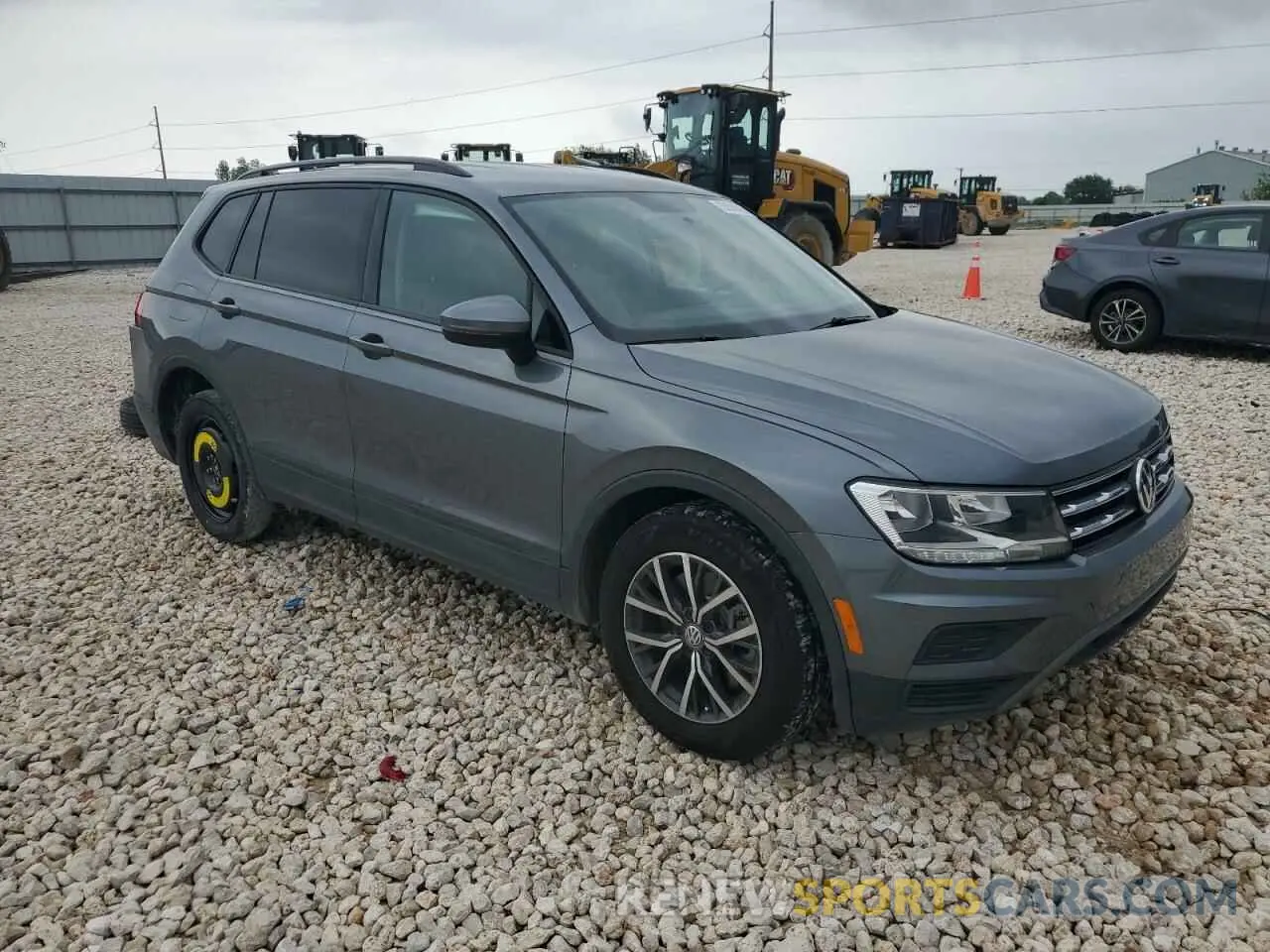 4 Photograph of a damaged car 3VV1B7AX9MM012624 VOLKSWAGEN TIGUAN 2021