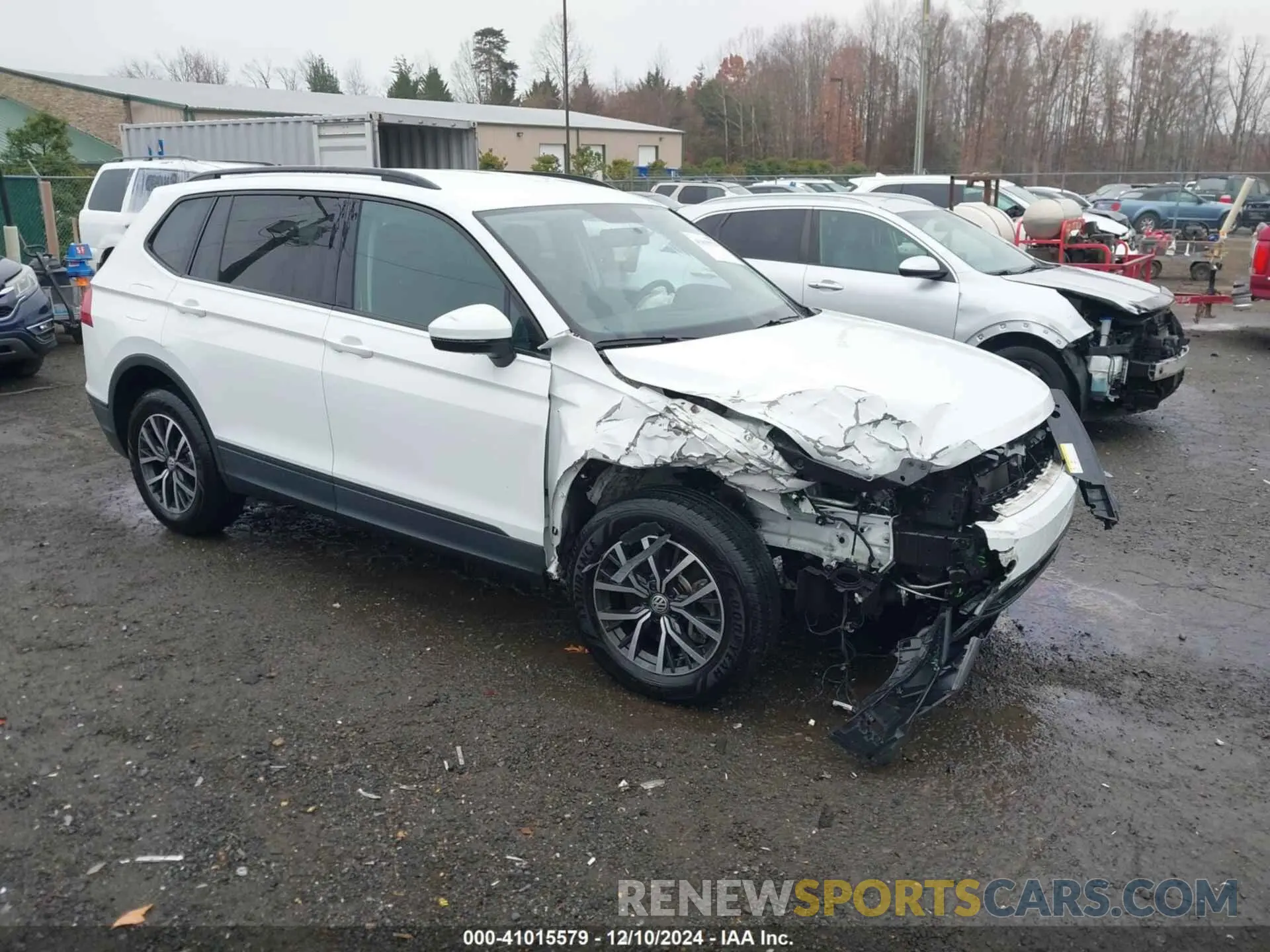 1 Photograph of a damaged car 3VV1B7AX9MM077795 VOLKSWAGEN TIGUAN 2021