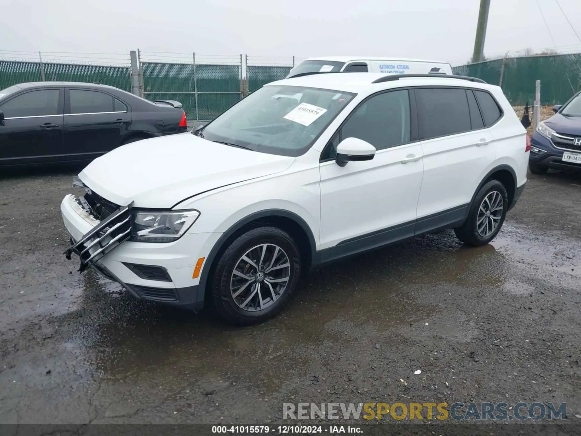 2 Photograph of a damaged car 3VV1B7AX9MM077795 VOLKSWAGEN TIGUAN 2021