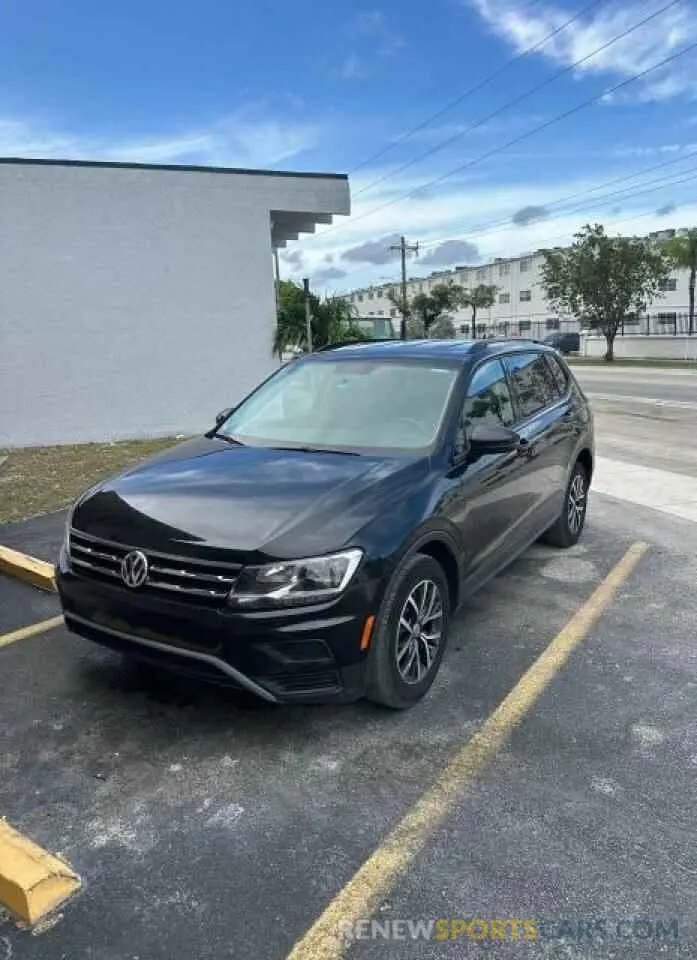 2 Photograph of a damaged car 3VV1B7AX9MM105997 VOLKSWAGEN TIGUAN 2021