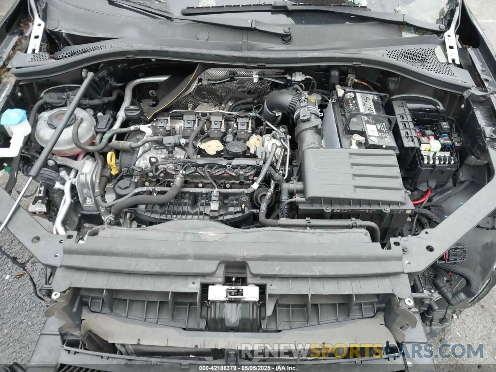 10 Photograph of a damaged car 3VV1B7AXXMM045664 VOLKSWAGEN TIGUAN 2021