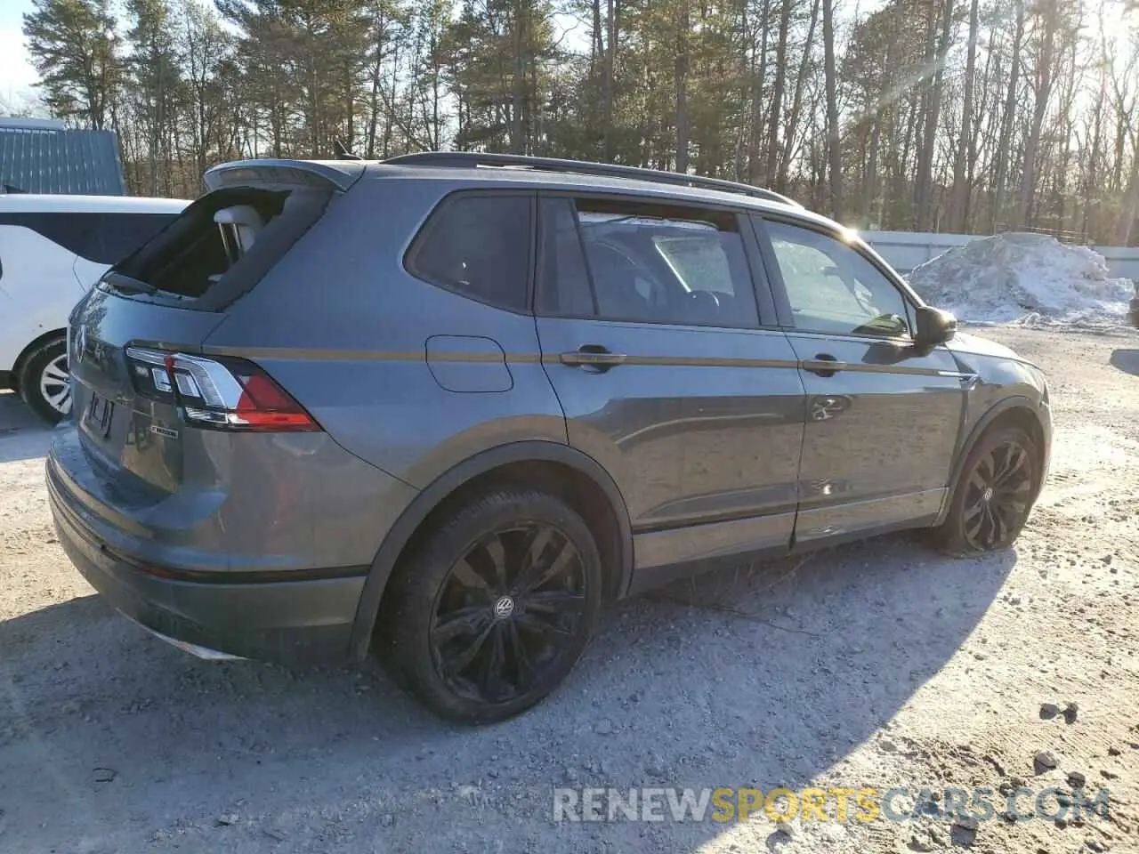 3 Photograph of a damaged car 3VV2B7AX1MM131773 VOLKSWAGEN TIGUAN 2021