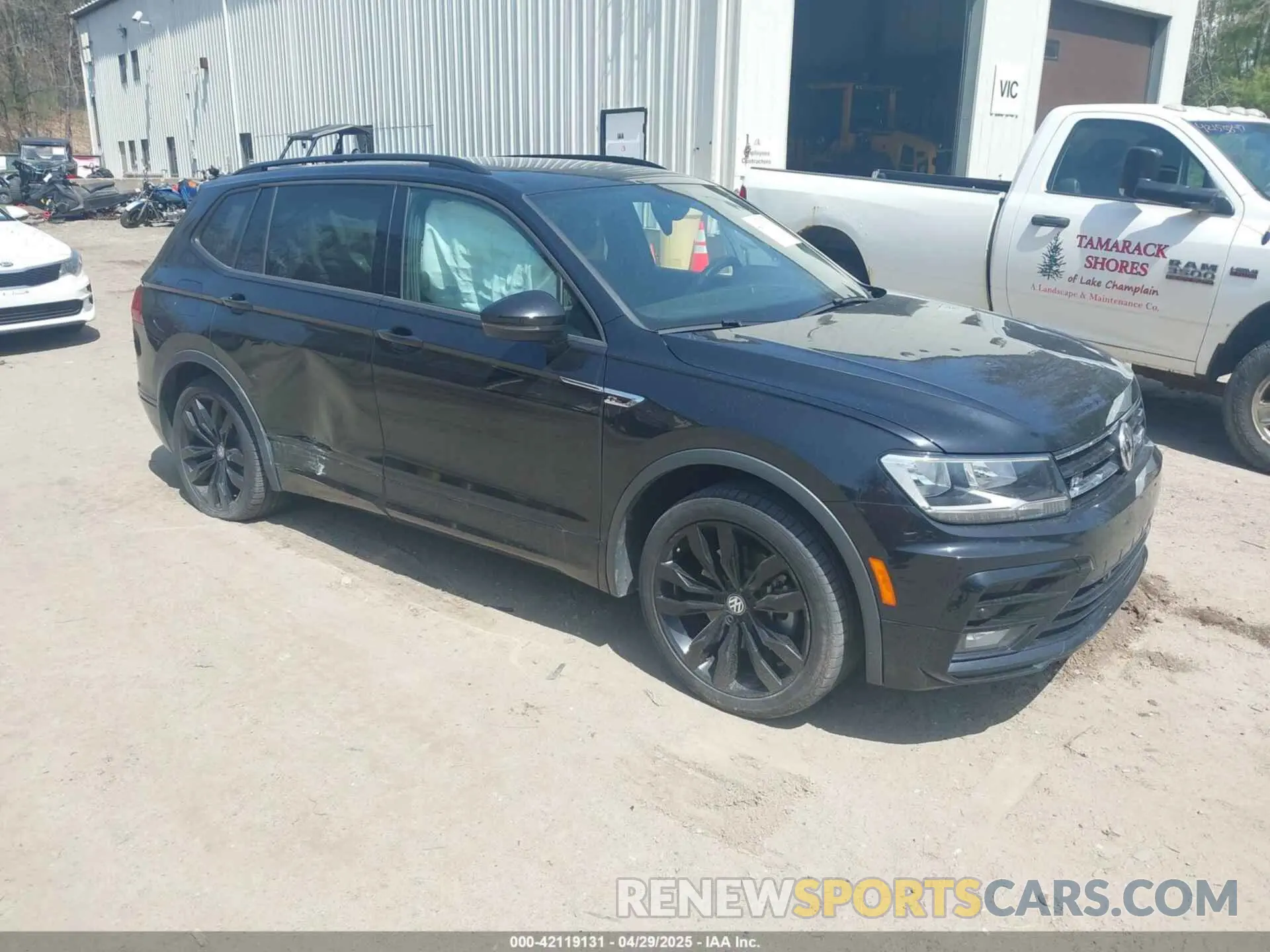 1 Photograph of a damaged car 3VV2B7AX2MM133449 VOLKSWAGEN TIGUAN 2021