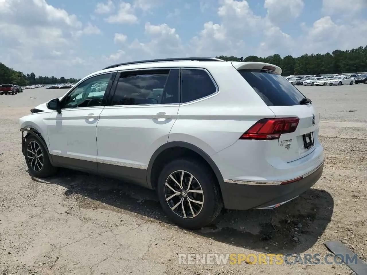 2 Photograph of a damaged car 3VV2B7AX3MM009500 VOLKSWAGEN TIGUAN 2021