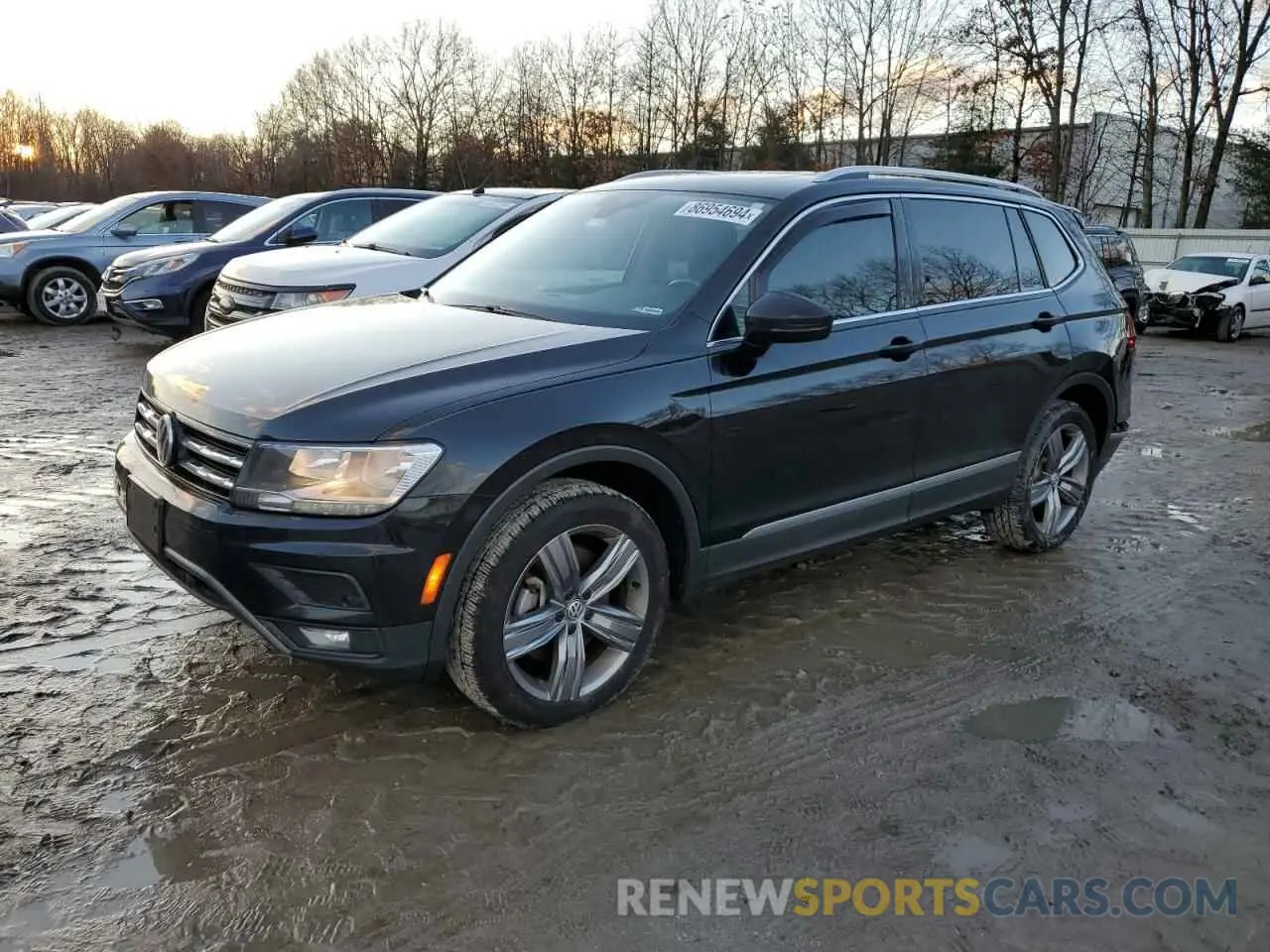 1 Photograph of a damaged car 3VV2B7AX3MM115428 VOLKSWAGEN TIGUAN 2021