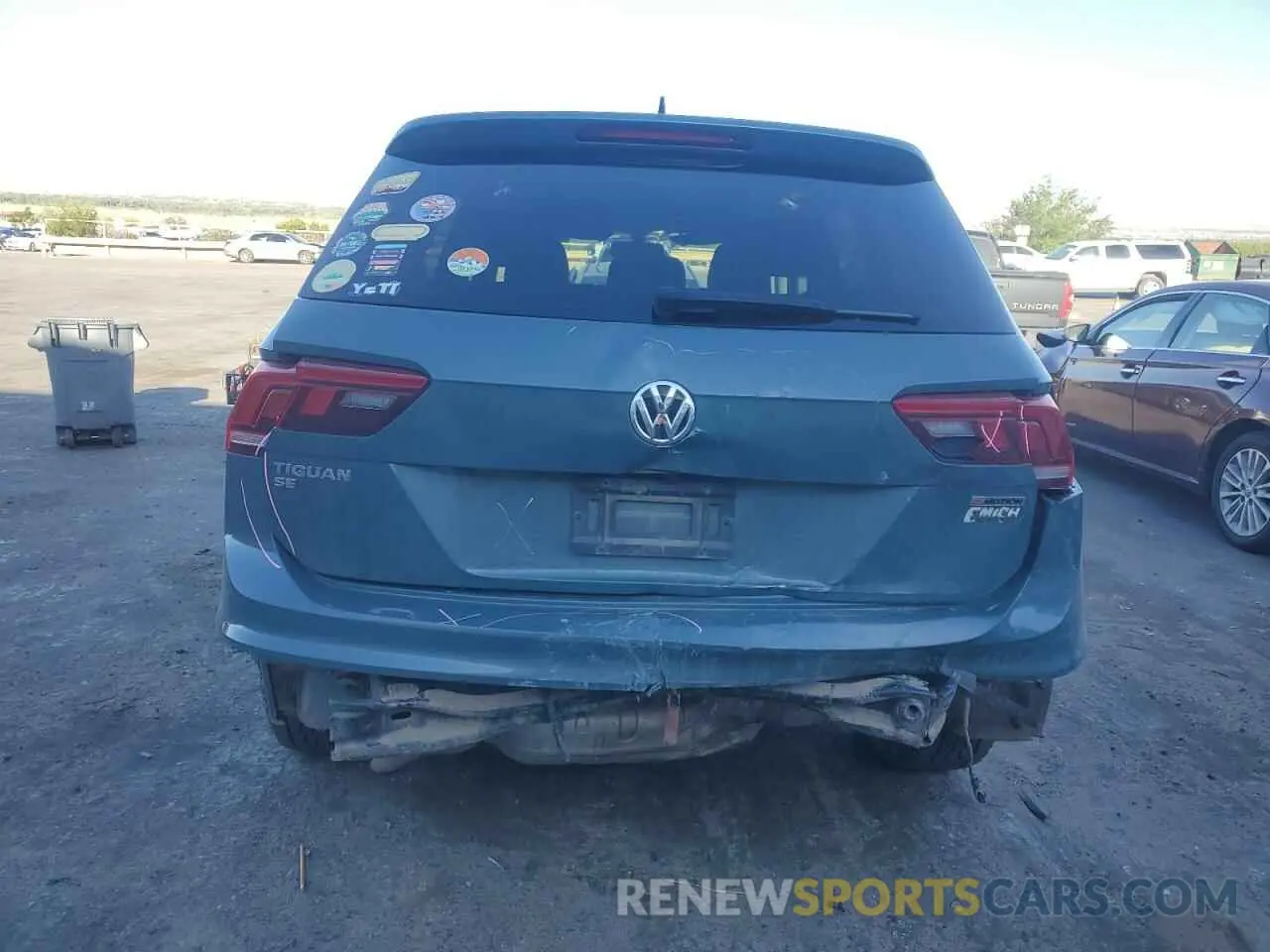 6 Photograph of a damaged car 3VV2B7AX3MM129166 VOLKSWAGEN TIGUAN 2021