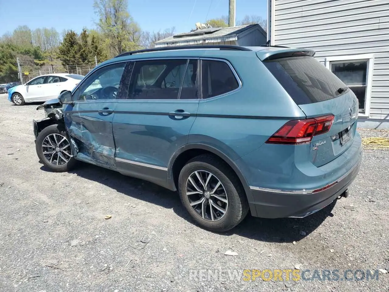 2 Photograph of a damaged car 3VV2B7AX3MM154844 VOLKSWAGEN TIGUAN 2021