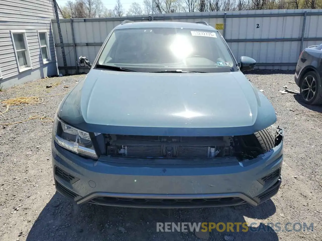 5 Photograph of a damaged car 3VV2B7AX3MM154844 VOLKSWAGEN TIGUAN 2021