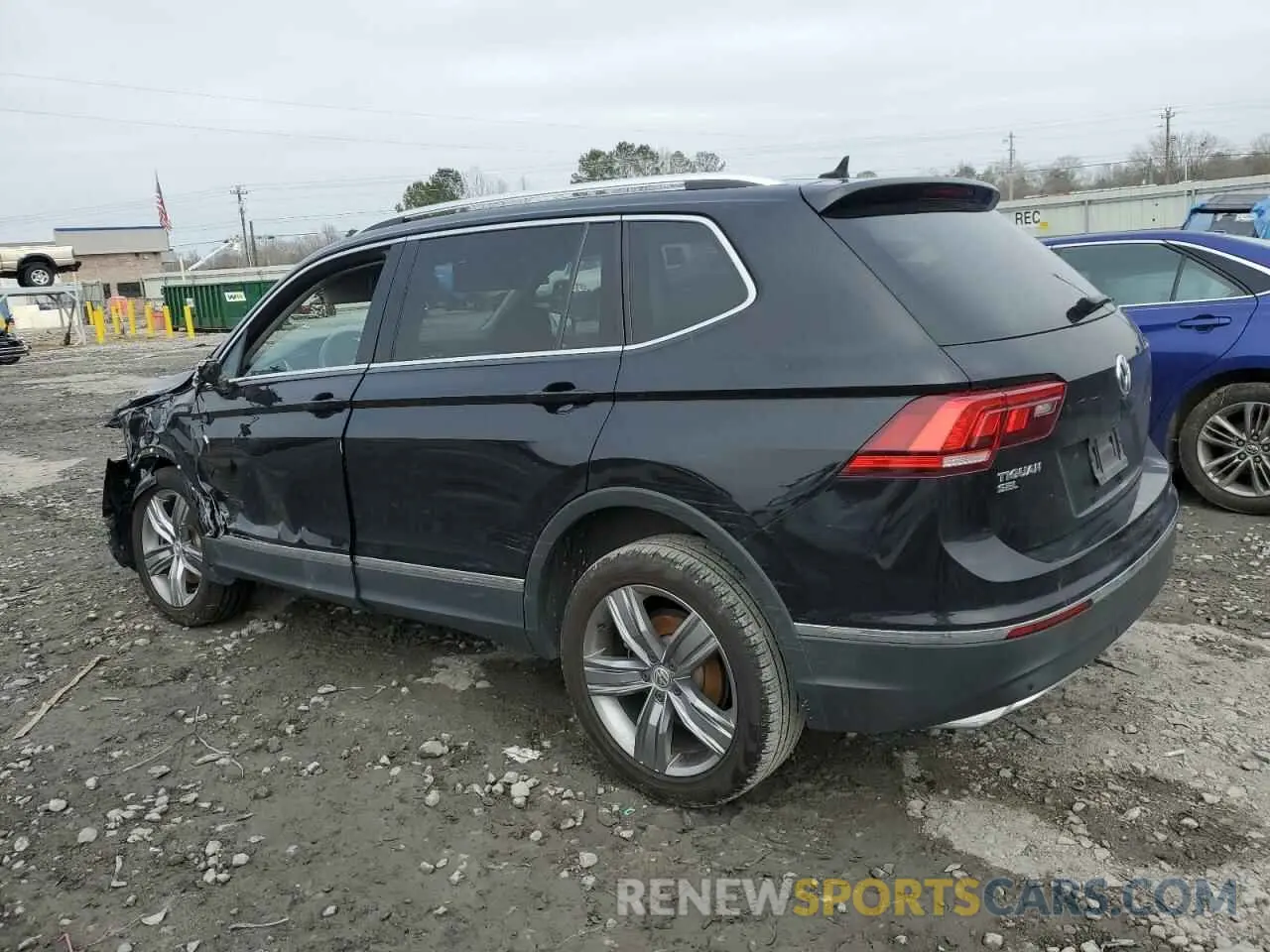 2 Photograph of a damaged car 3VV2B7AX4MM101098 VOLKSWAGEN TIGUAN 2021