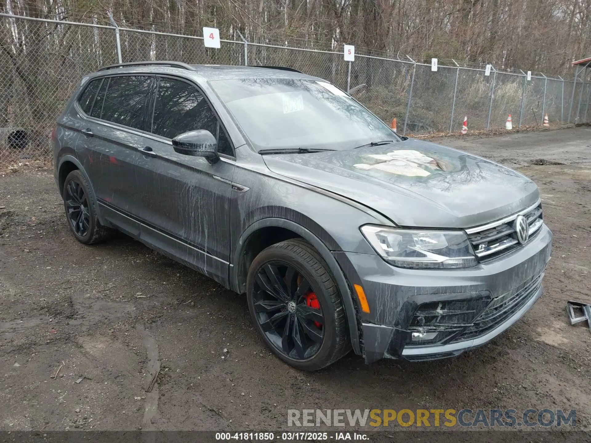 1 Photograph of a damaged car 3VV2B7AX5MM126415 VOLKSWAGEN TIGUAN 2021