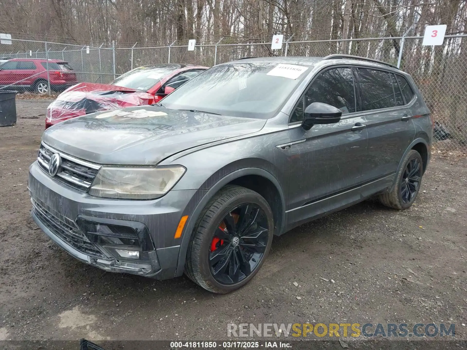2 Photograph of a damaged car 3VV2B7AX5MM126415 VOLKSWAGEN TIGUAN 2021