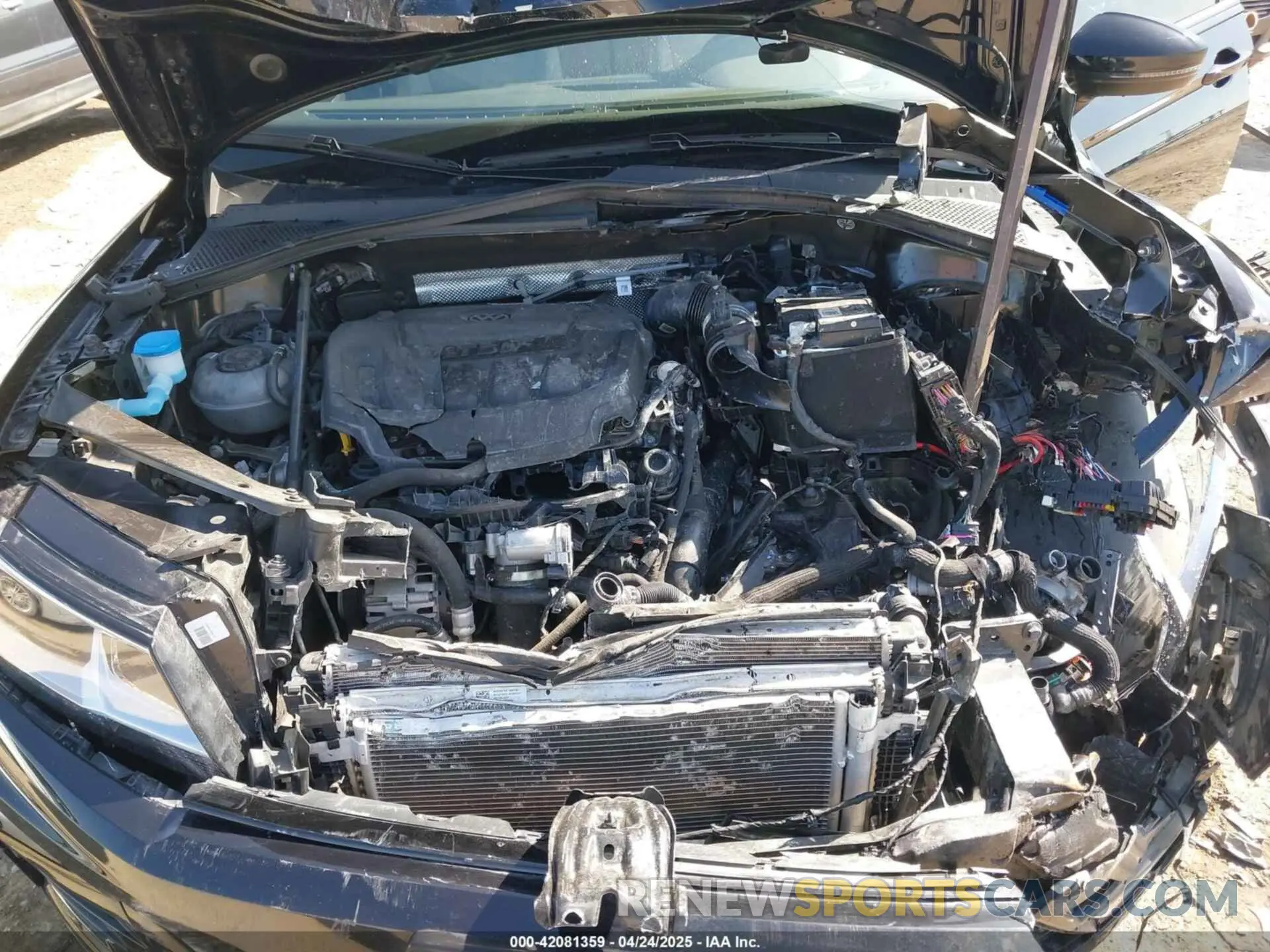 10 Photograph of a damaged car 3VV2B7AX5MM140654 VOLKSWAGEN TIGUAN 2021