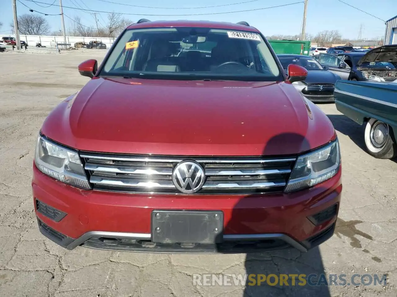 5 Photograph of a damaged car 3VV2B7AX5MM157180 VOLKSWAGEN TIGUAN 2021
