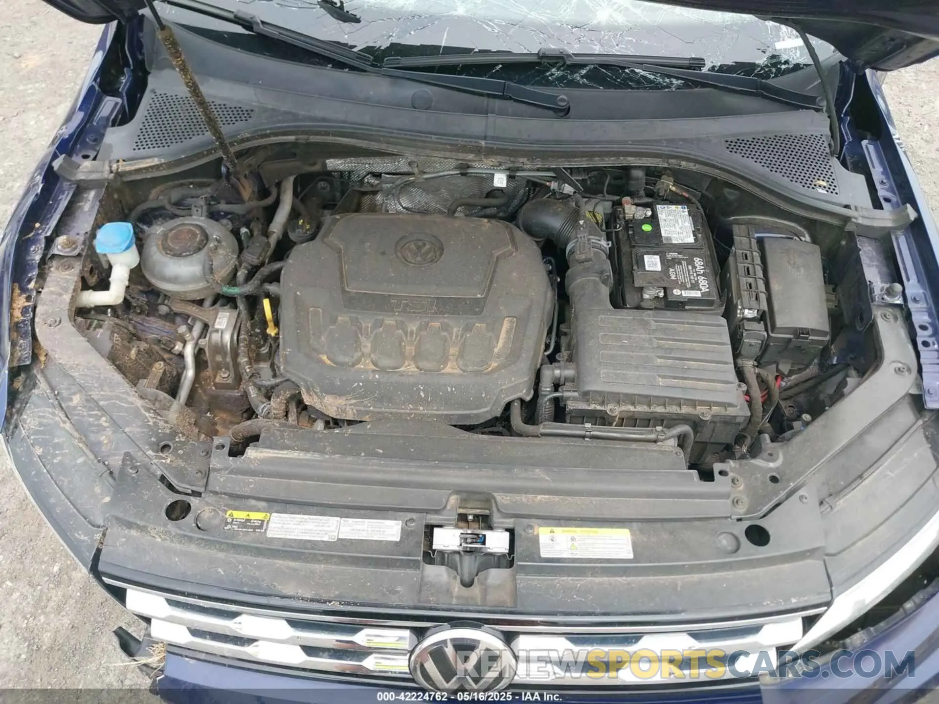 10 Photograph of a damaged car 3VV2B7AX6MM078293 VOLKSWAGEN TIGUAN 2021