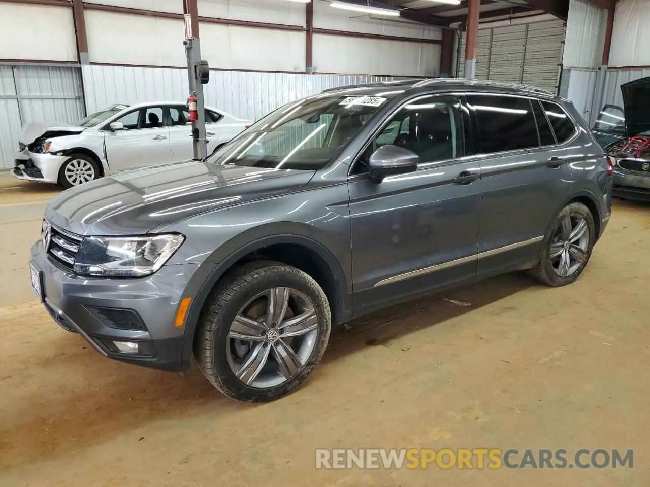 1 Photograph of a damaged car 3VV2B7AX6MM086605 VOLKSWAGEN TIGUAN 2021