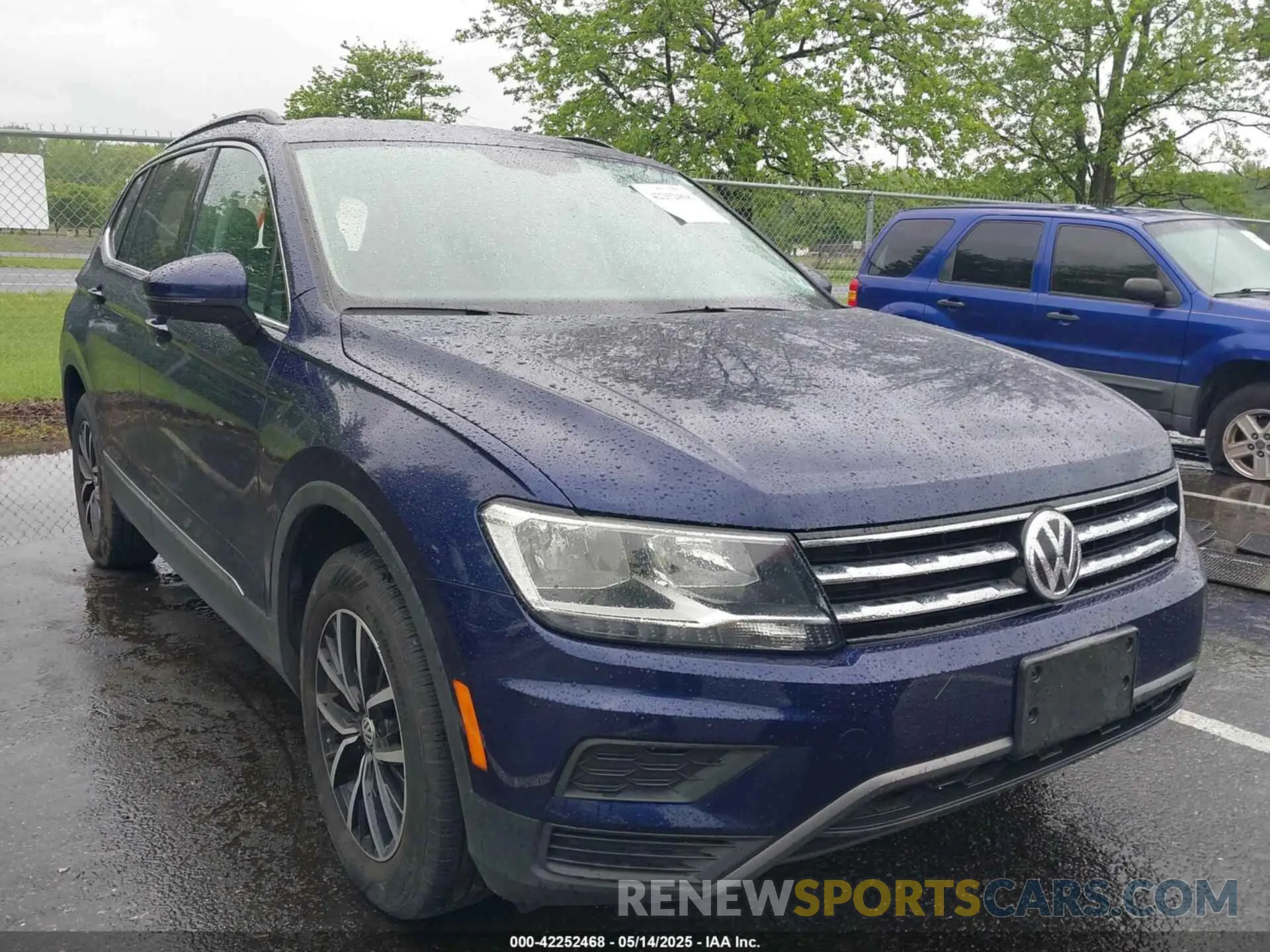 1 Photograph of a damaged car 3VV2B7AX6MM093344 VOLKSWAGEN TIGUAN 2021