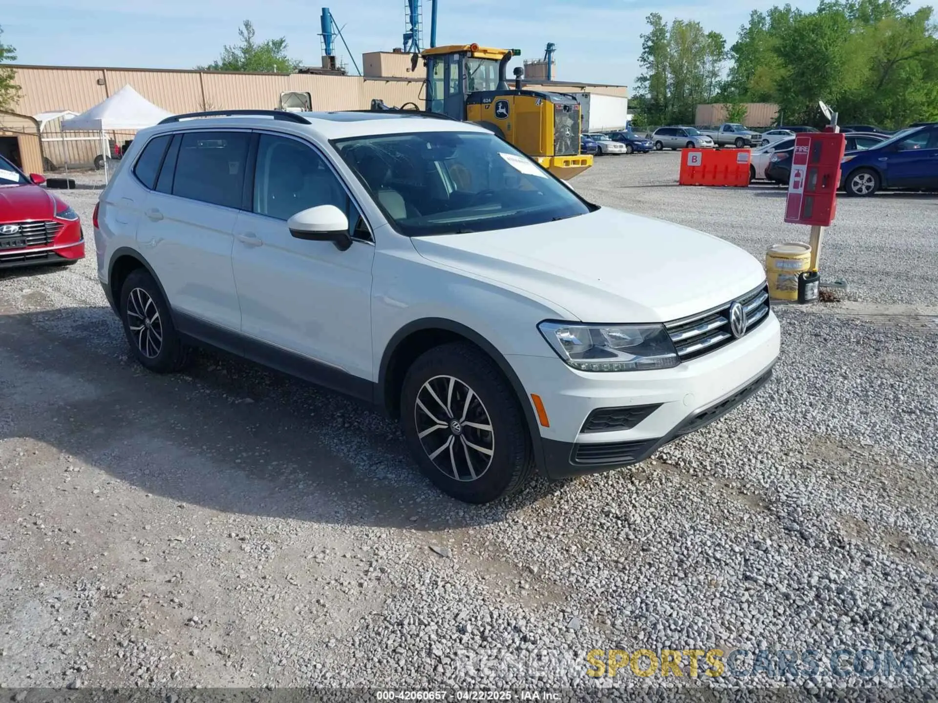 1 Photograph of a damaged car 3VV2B7AX6MM139903 VOLKSWAGEN TIGUAN 2021