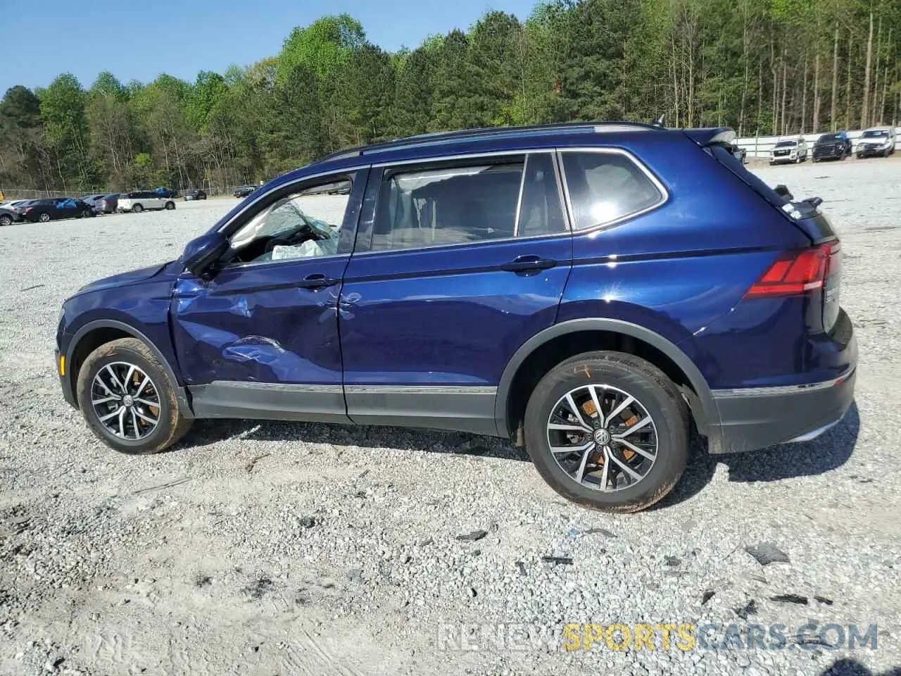 2 Photograph of a damaged car 3VV2B7AX7MM012691 VOLKSWAGEN TIGUAN 2021