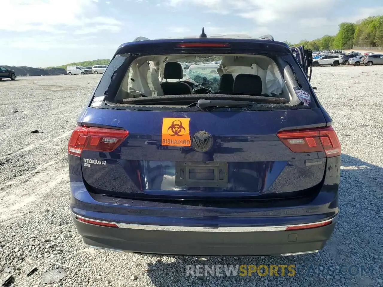 6 Photograph of a damaged car 3VV2B7AX7MM012691 VOLKSWAGEN TIGUAN 2021