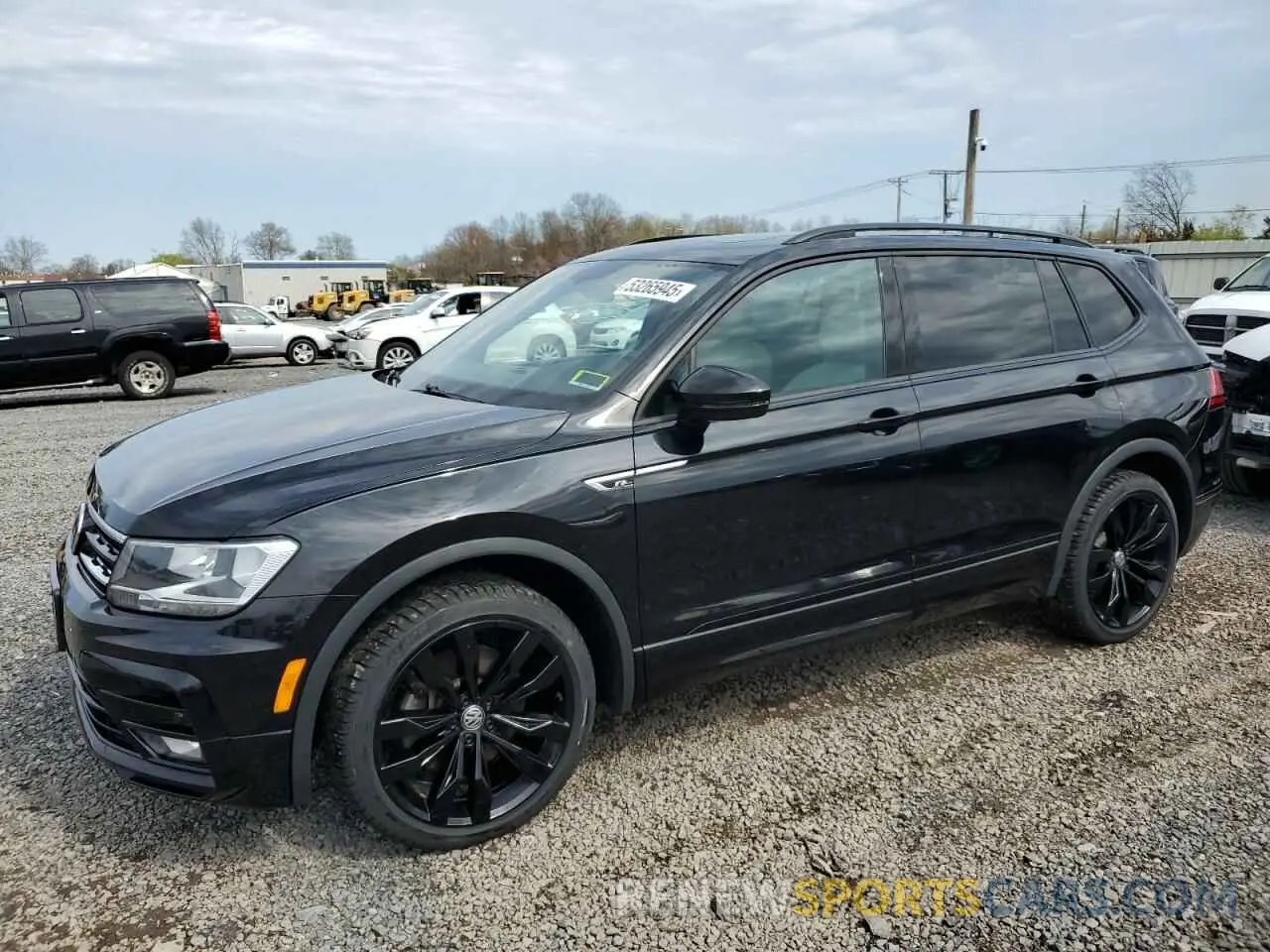 1 Photograph of a damaged car 3VV2B7AX7MM017406 VOLKSWAGEN TIGUAN 2021