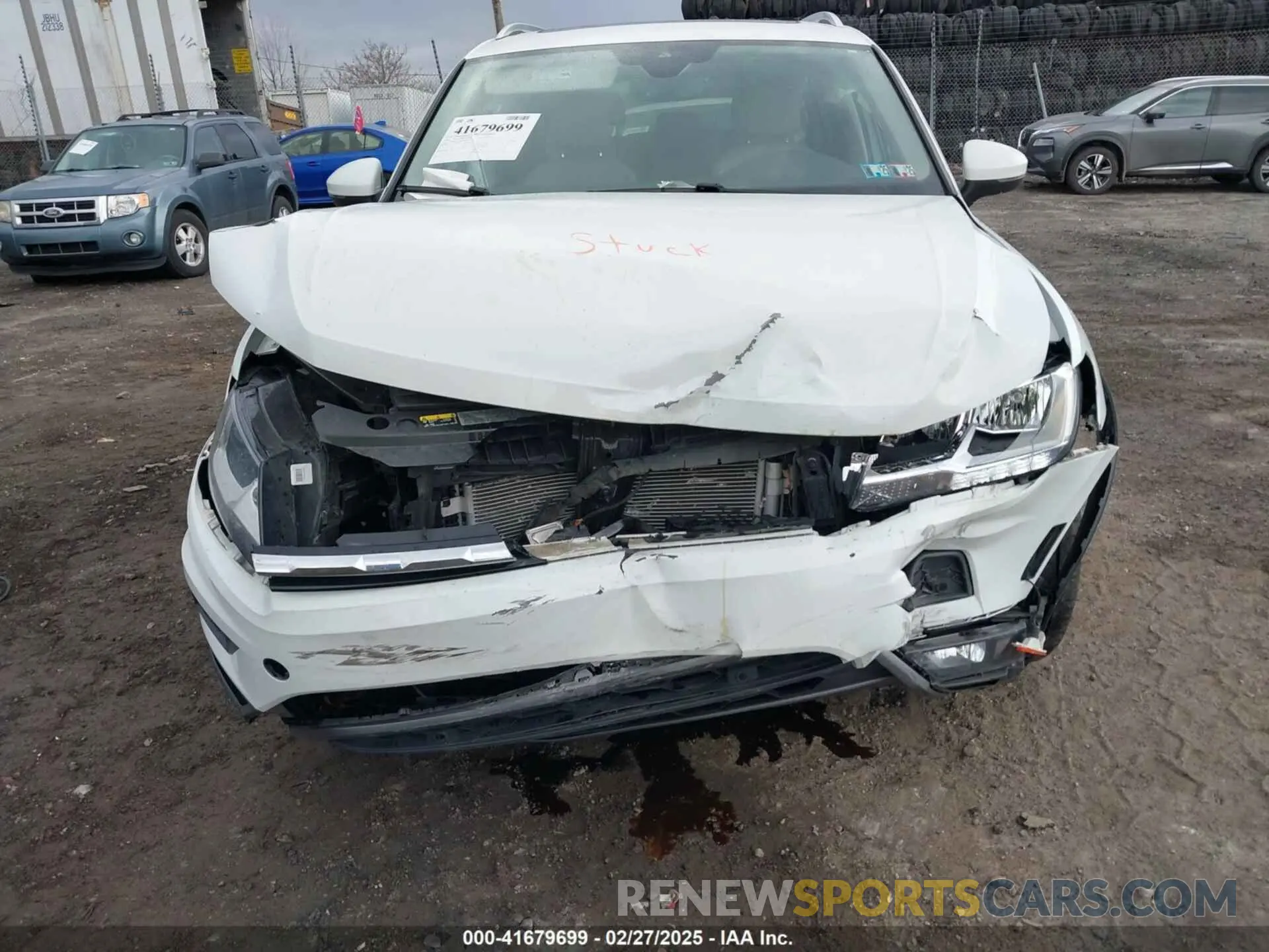 12 Photograph of a damaged car 3VV2B7AX7MM096267 VOLKSWAGEN TIGUAN 2021
