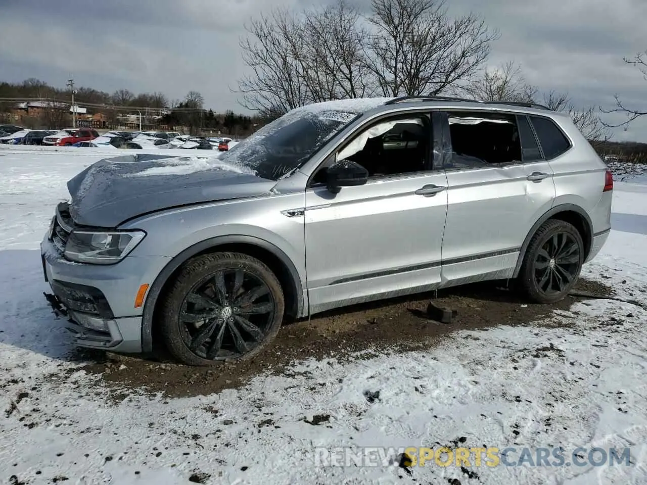 1 Photograph of a damaged car 3VV2B7AX7MM104416 VOLKSWAGEN TIGUAN 2021
