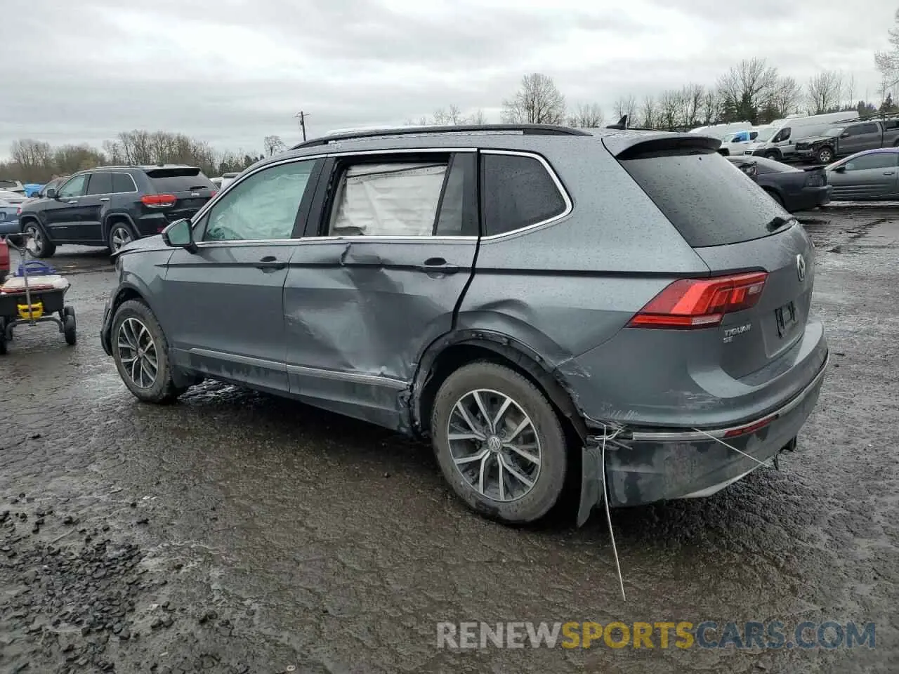 2 Photograph of a damaged car 3VV2B7AX7MM128098 VOLKSWAGEN TIGUAN 2021