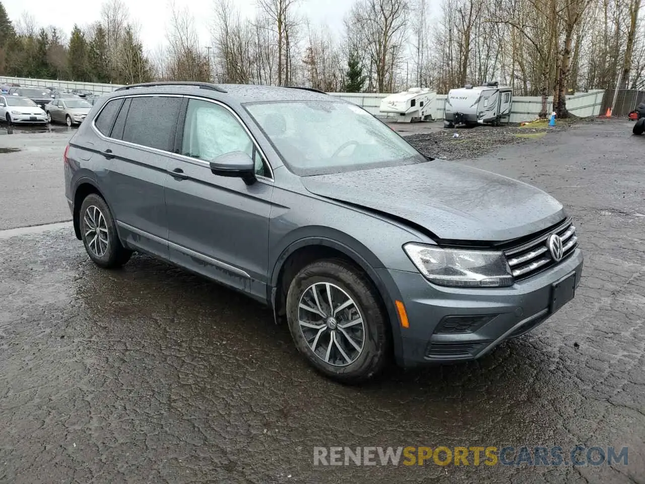 4 Photograph of a damaged car 3VV2B7AX7MM128098 VOLKSWAGEN TIGUAN 2021