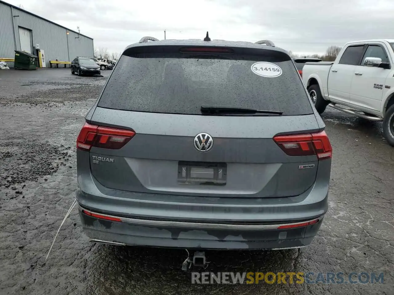 6 Photograph of a damaged car 3VV2B7AX7MM128098 VOLKSWAGEN TIGUAN 2021