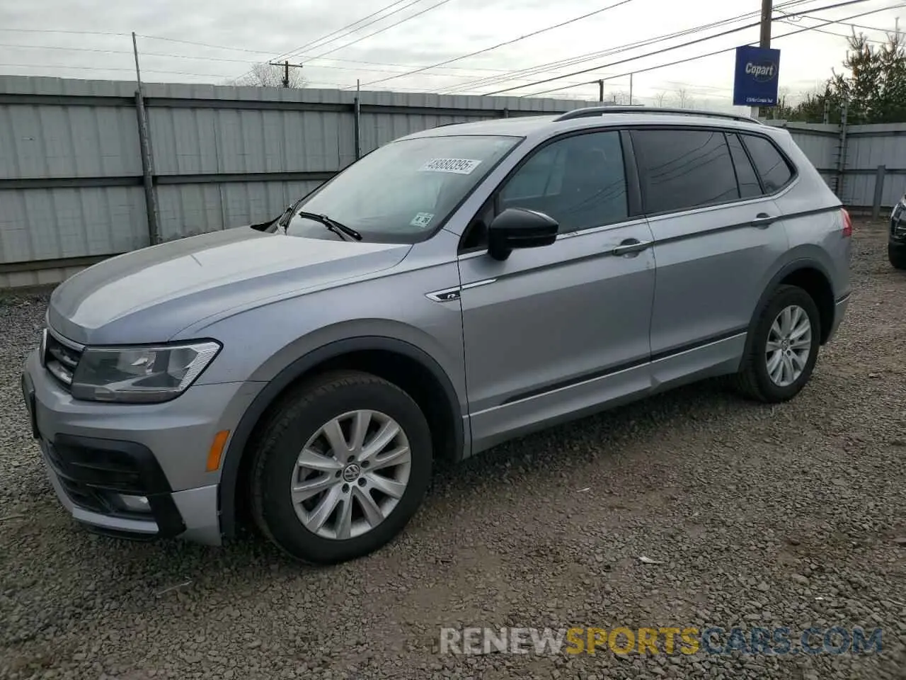 1 Photograph of a damaged car 3VV2B7AX8MM029645 VOLKSWAGEN TIGUAN 2021