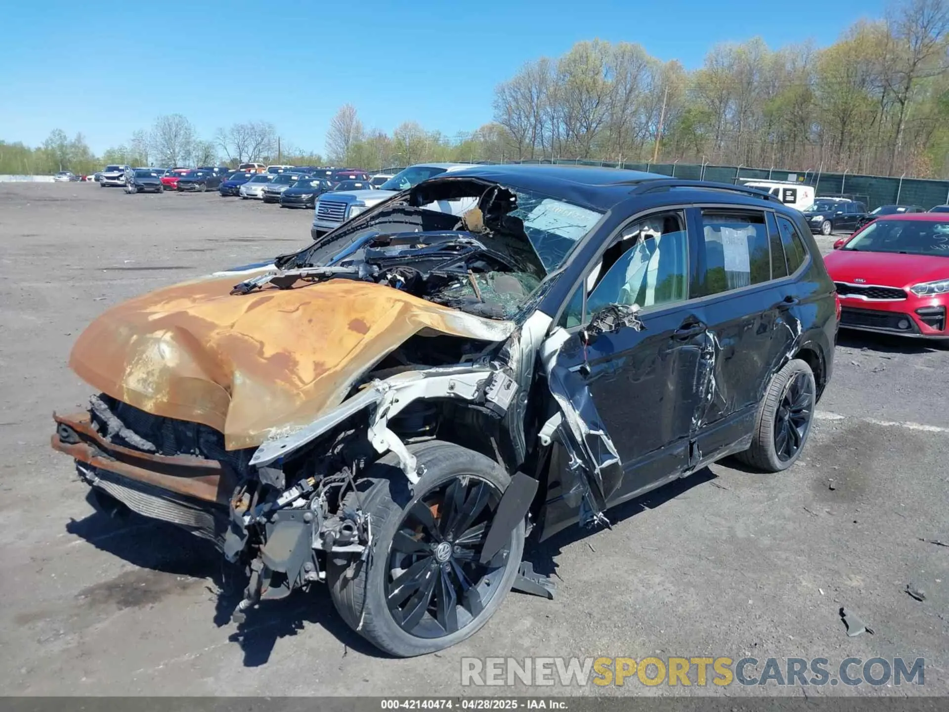 2 Photograph of a damaged car 3VV2B7AX8MM079008 VOLKSWAGEN TIGUAN 2021
