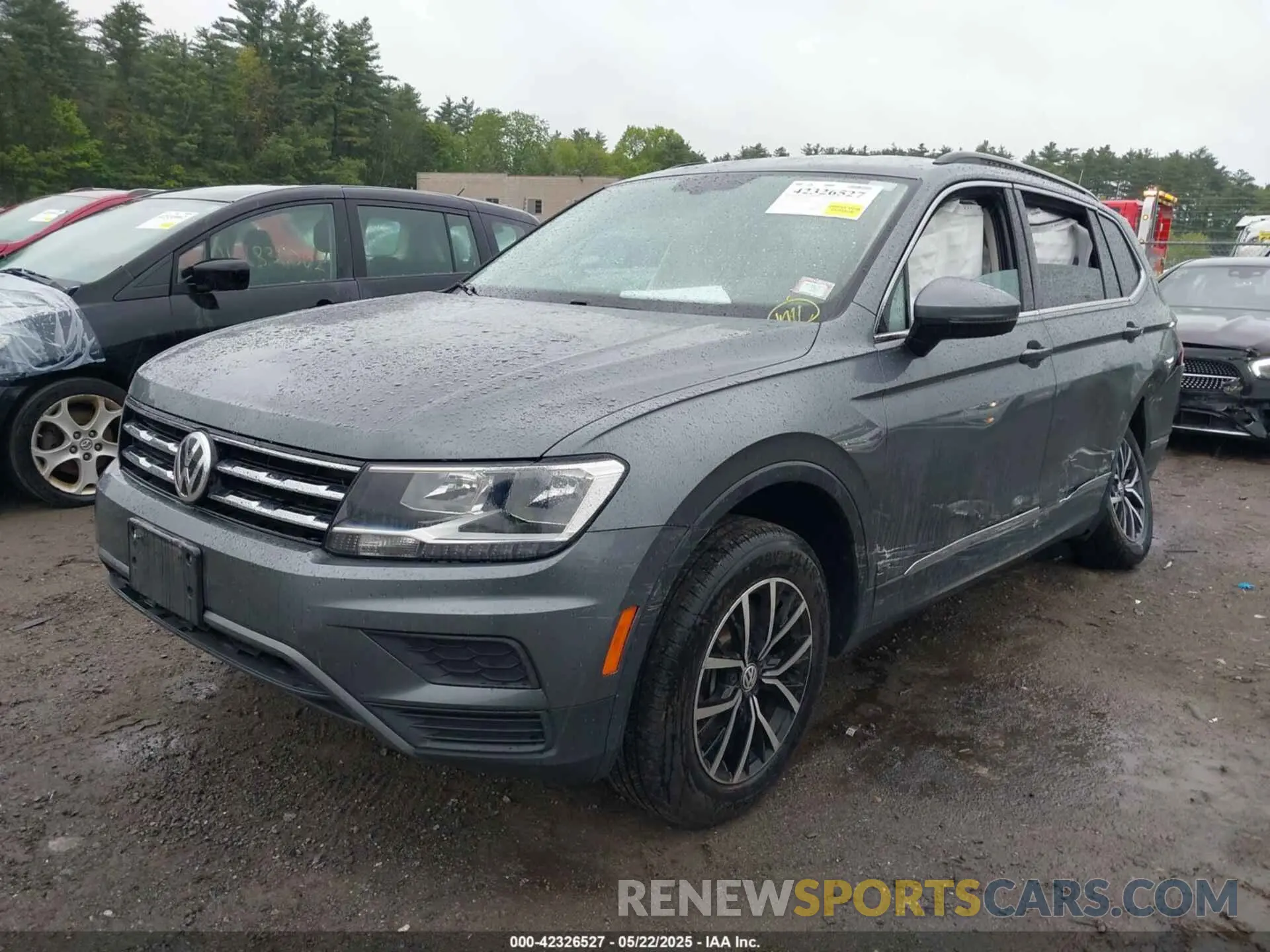 2 Photograph of a damaged car 3VV2B7AX8MM099582 VOLKSWAGEN TIGUAN 2021