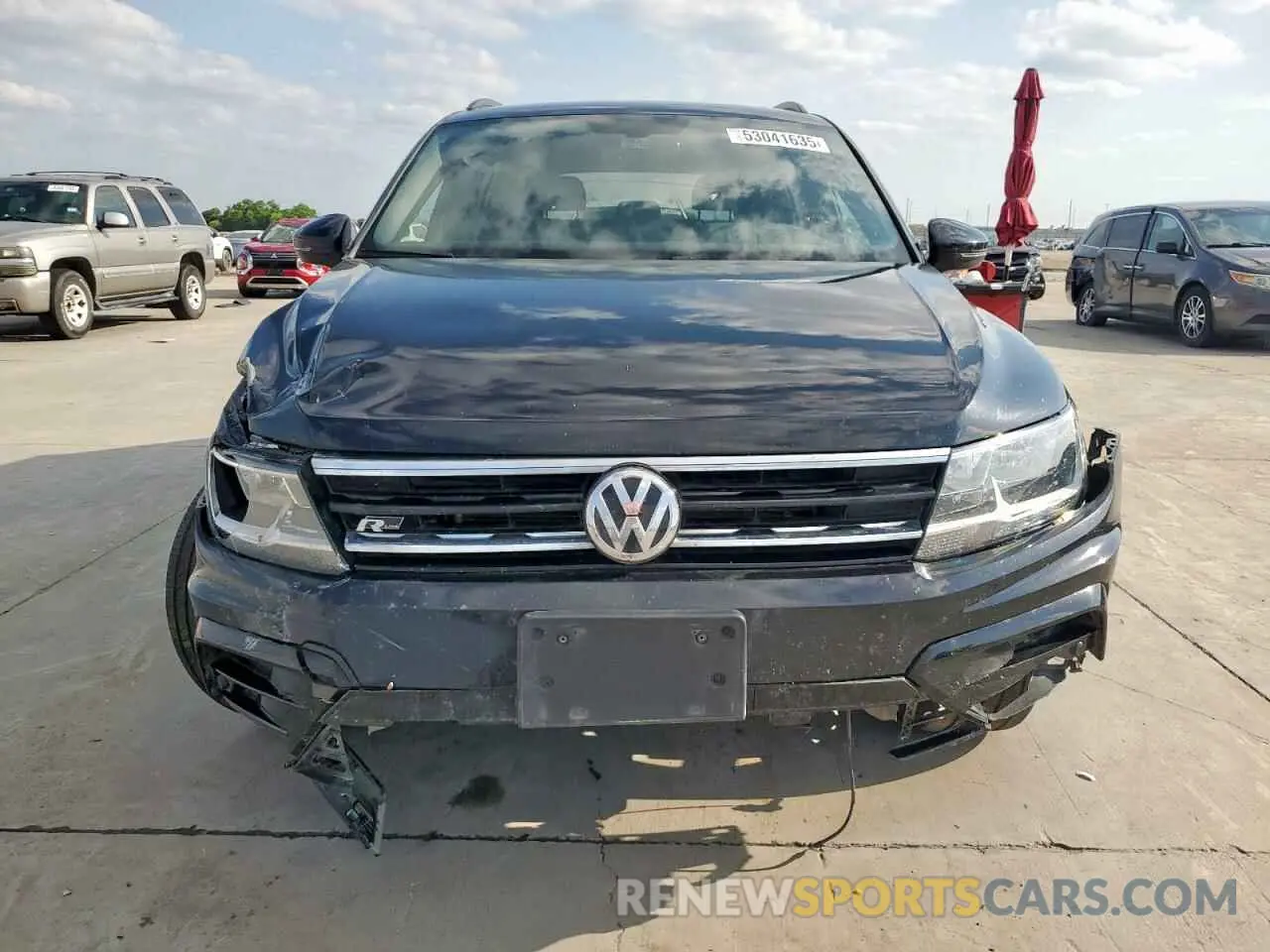 5 Photograph of a damaged car 3VV2B7AX9MM028228 VOLKSWAGEN TIGUAN 2021