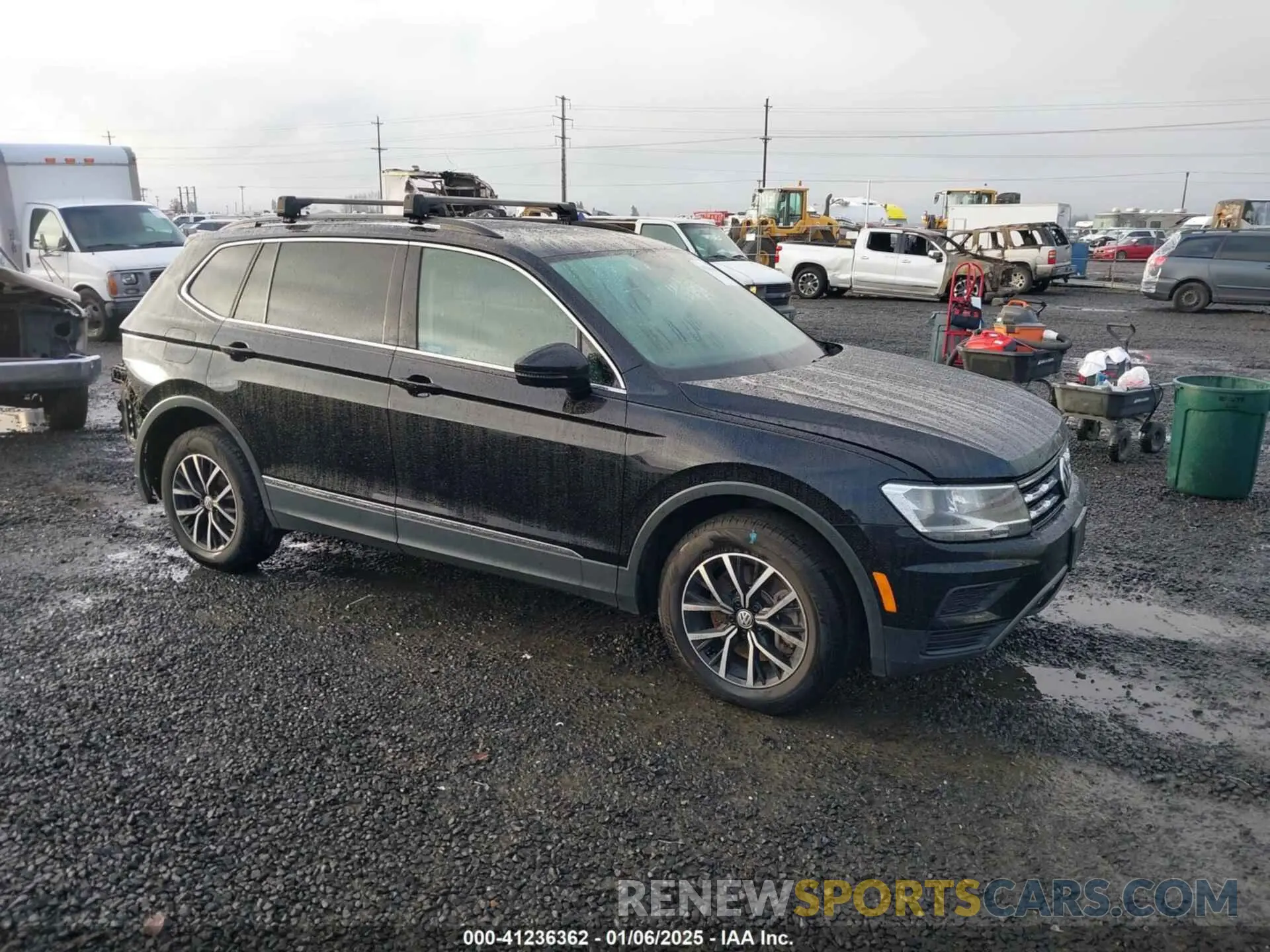 1 Photograph of a damaged car 3VV2B7AX9MM028973 VOLKSWAGEN TIGUAN 2021