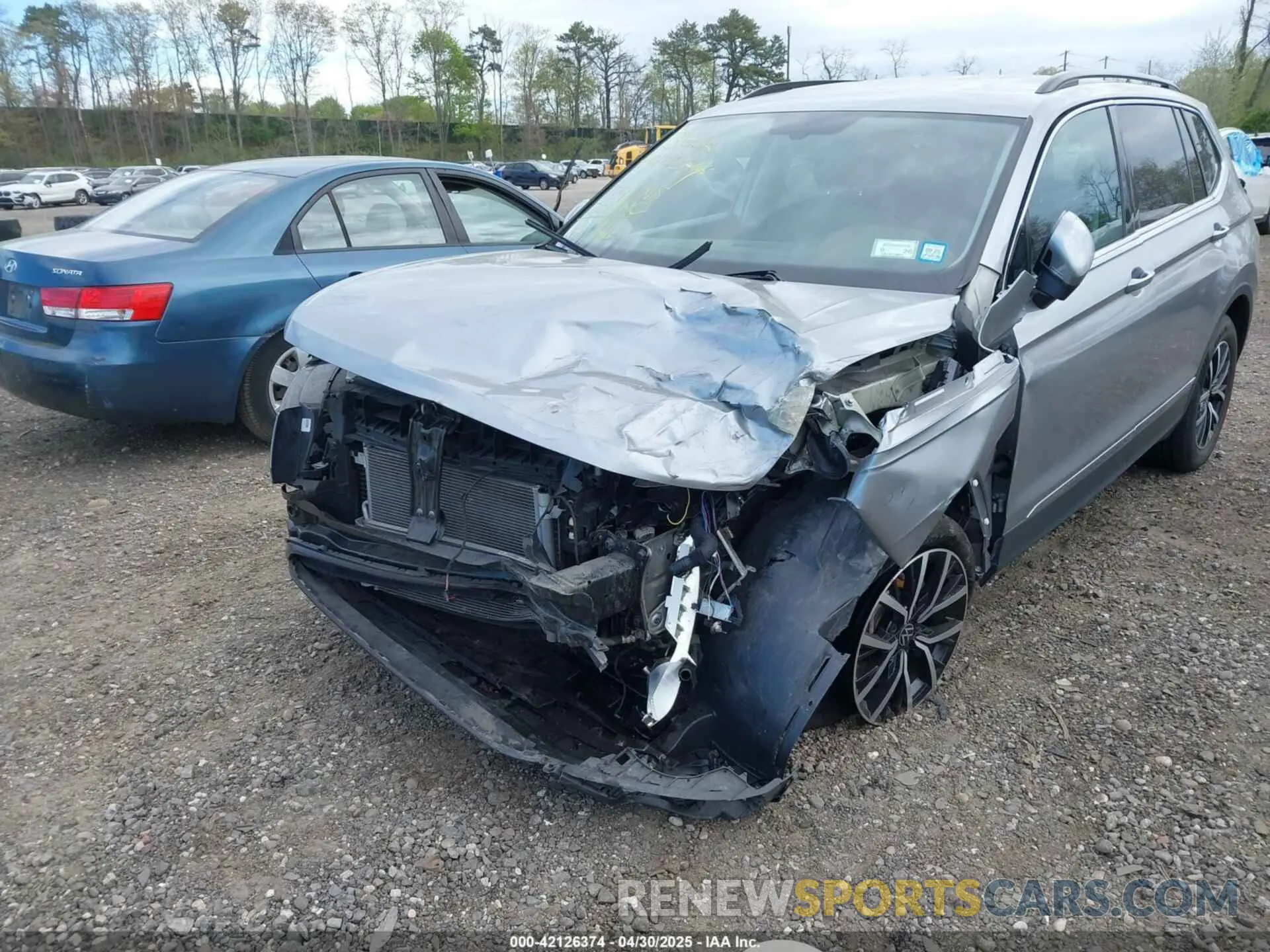6 Photograph of a damaged car 3VV2B7AX9MM135540 VOLKSWAGEN TIGUAN 2021
