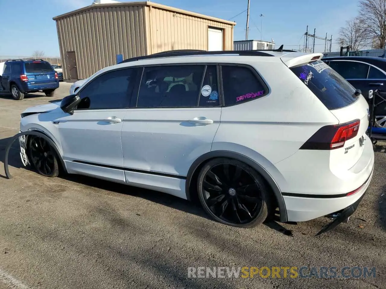 2 Photograph of a damaged car 3VV2B7AXXMM033566 VOLKSWAGEN TIGUAN 2021