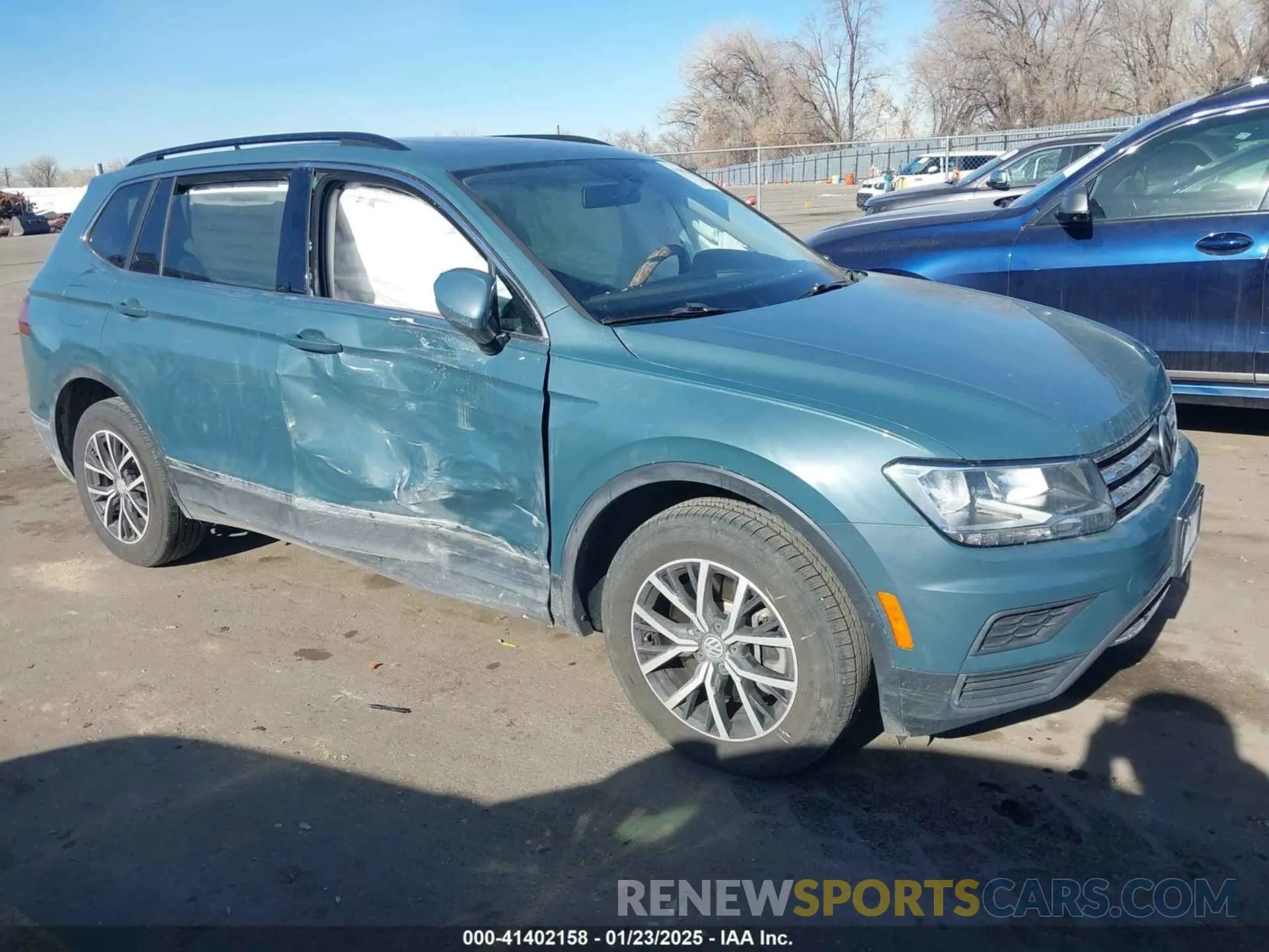 1 Photograph of a damaged car 3VV2B7AXXMM089913 VOLKSWAGEN TIGUAN 2021