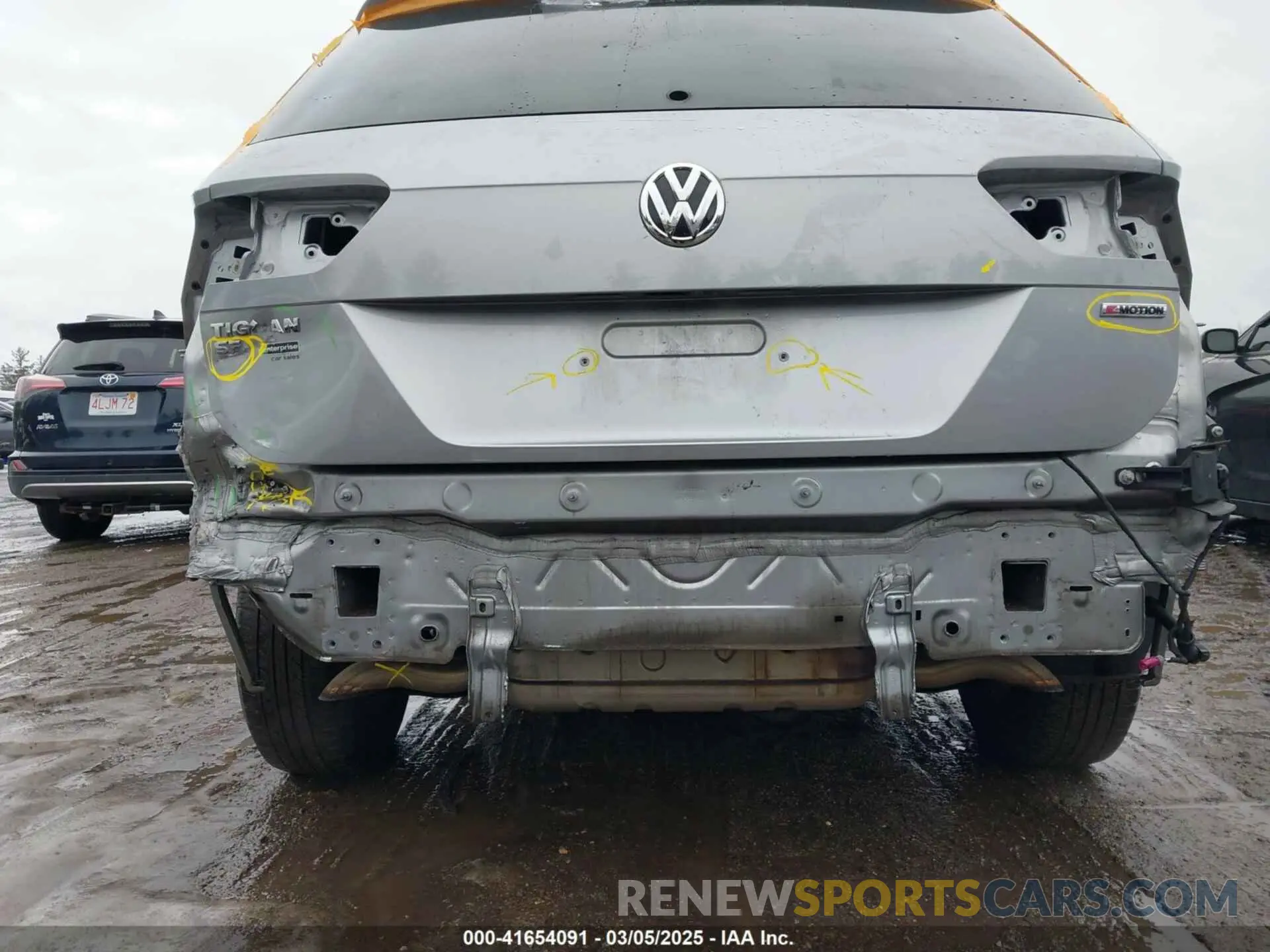 6 Photograph of a damaged car 3VV2B7AXXMM101512 VOLKSWAGEN TIGUAN 2021