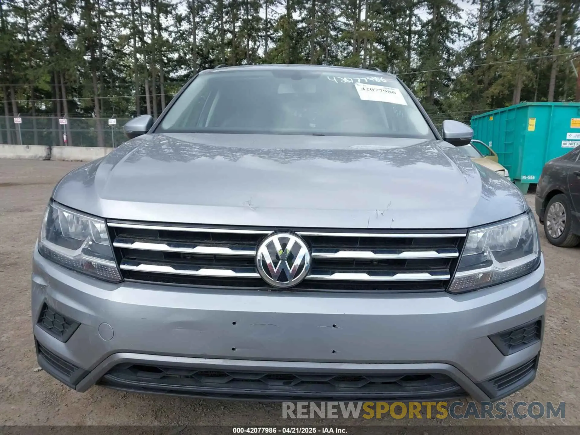 11 Photograph of a damaged car 3VV3B7AX0MM008809 VOLKSWAGEN TIGUAN 2021